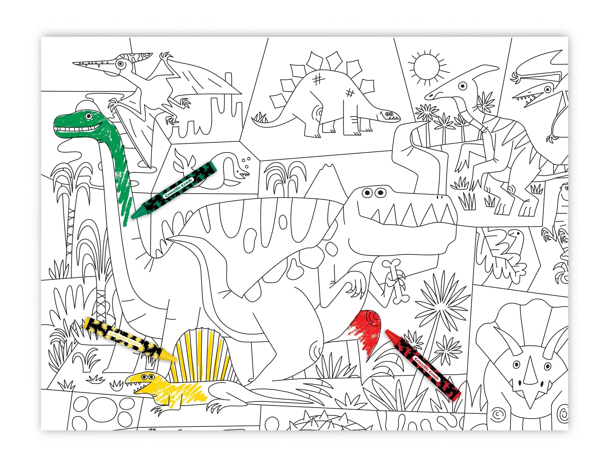 Dino World 3-in-1 Art Set - Image 2