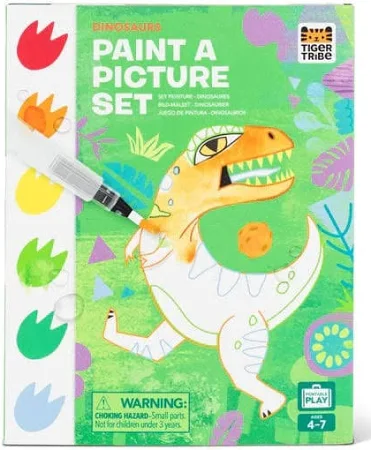 Dinosaur Paint-a-Picture Set