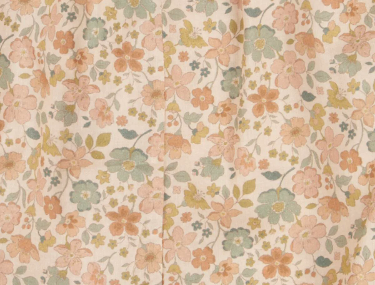 Early Sunday - Martha Romper in Cream Garden Flower