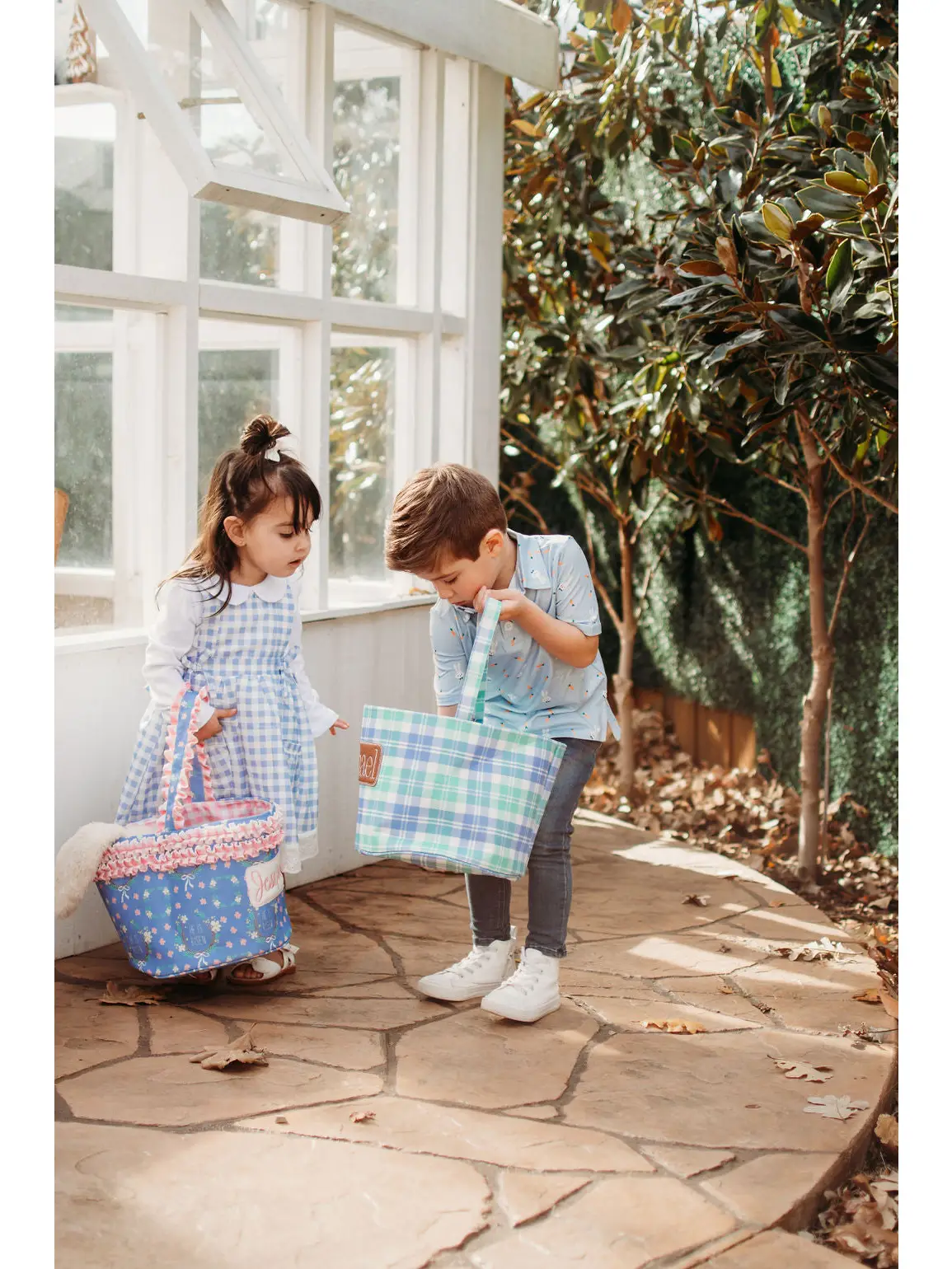 Easter Basket - Easter Plaid - Image 3