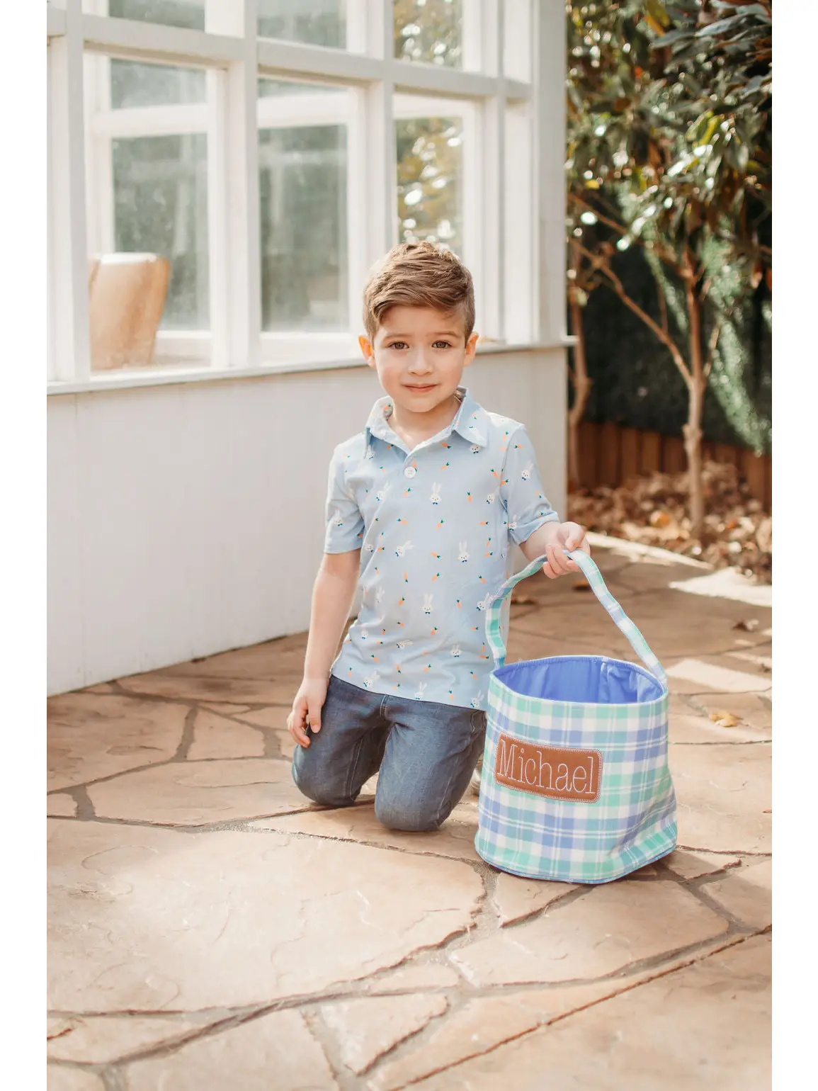Easter Basket - Easter Plaid - Image 4