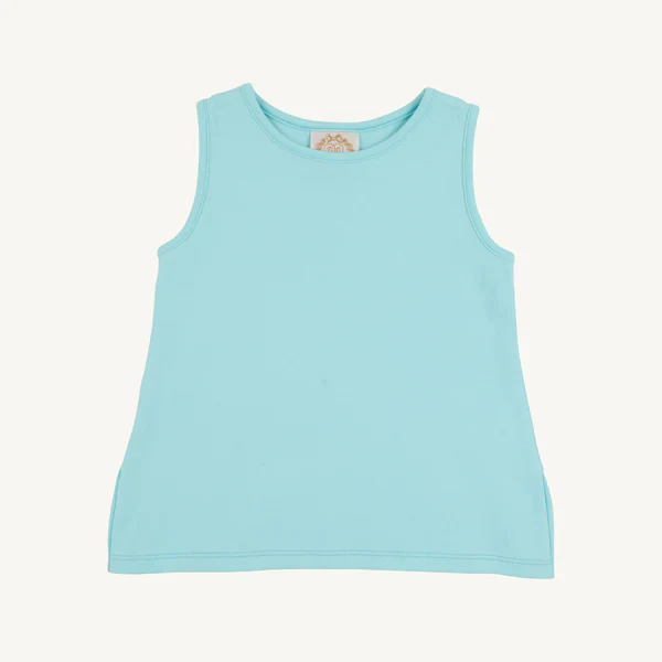 Edisto Egg Blue Love You Back Top