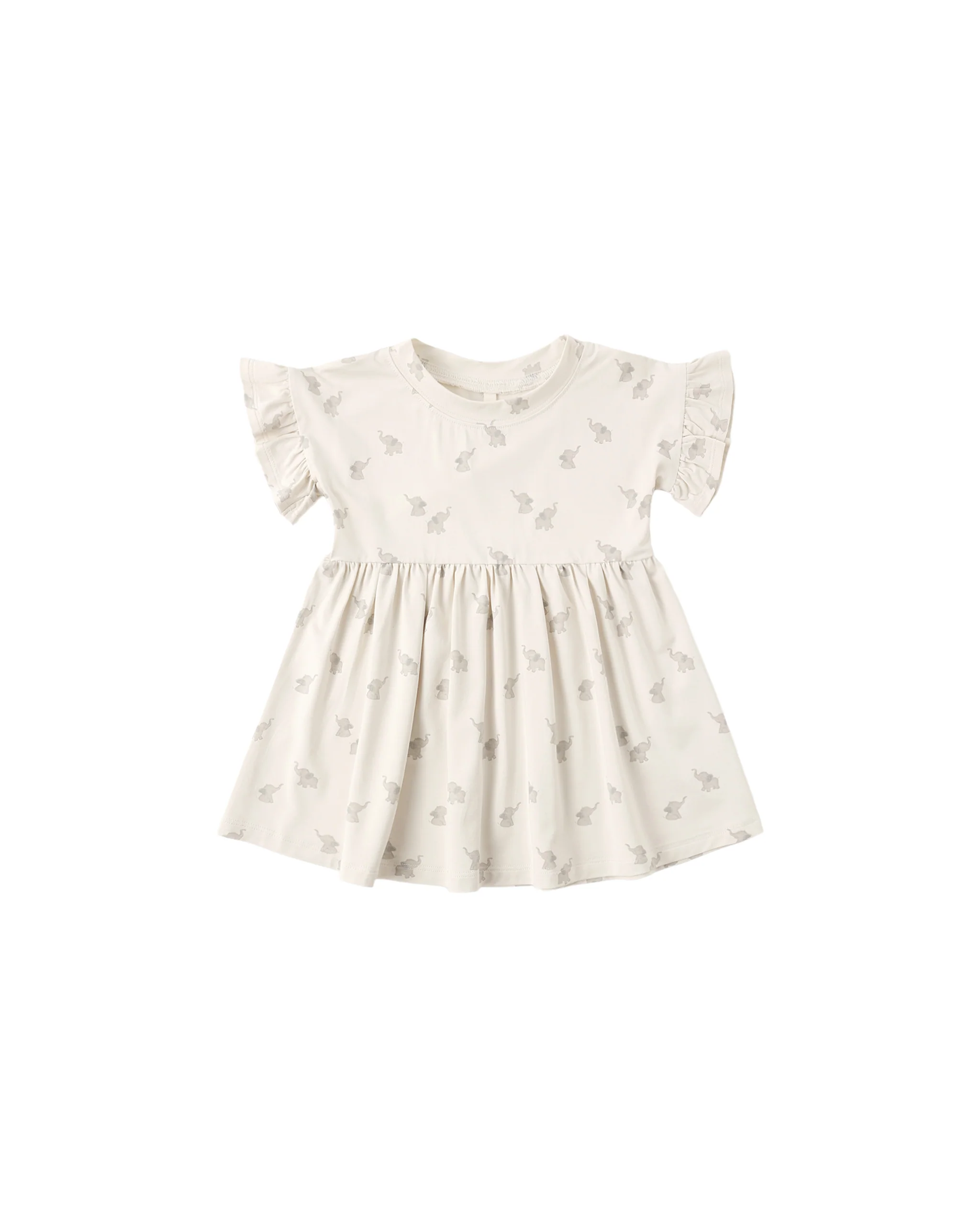 Elephants Bamboo Babydoll Dress