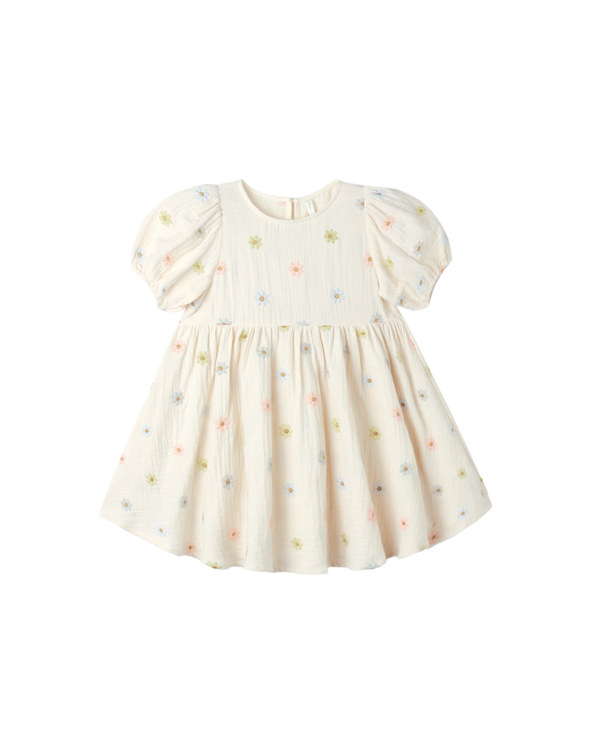 Embroidered Daisies Marley Dress