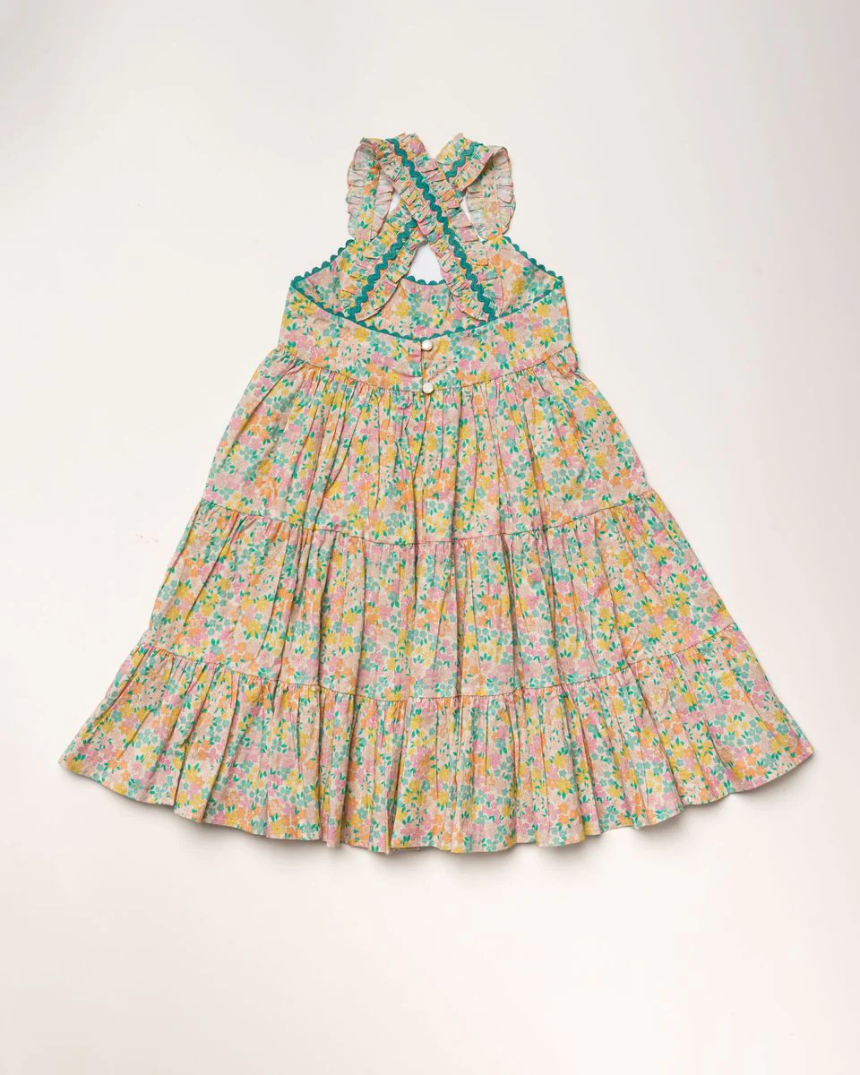 Emma Floral Laura Dress - Image 2