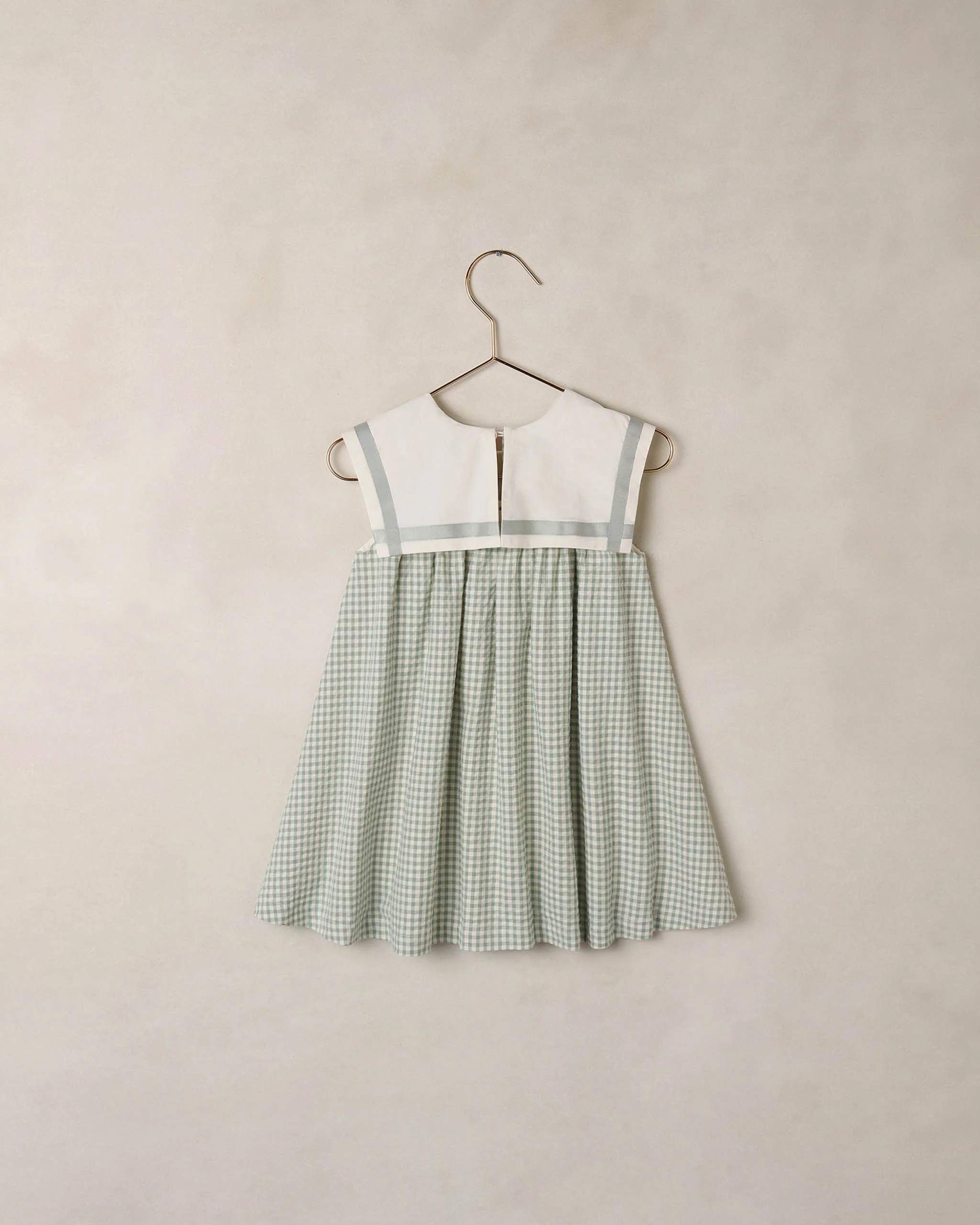 Eucalyptus Check Daisy Dress - Image 2