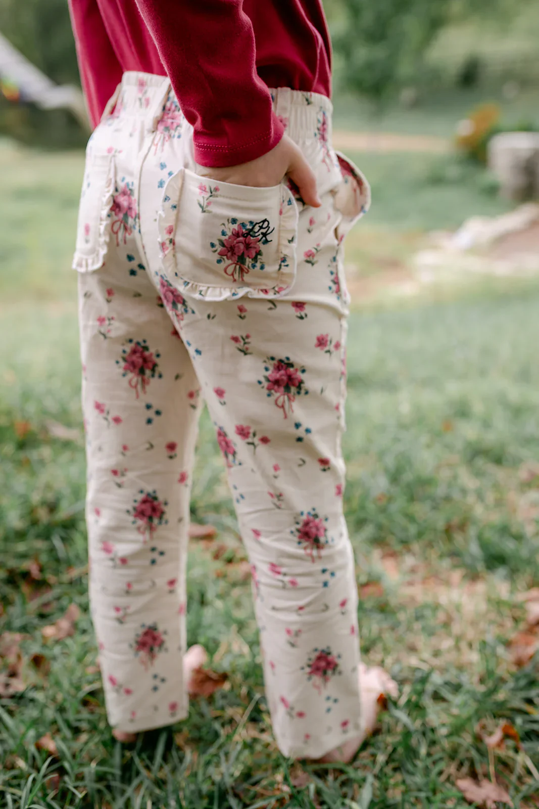 Floral Bouquet Audrey Pants - Image 2