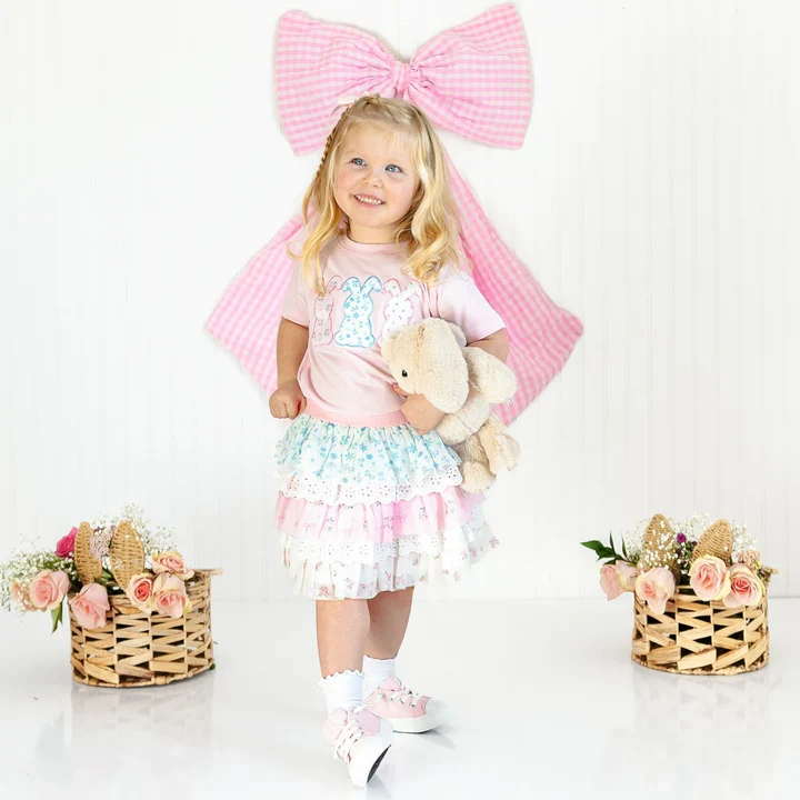 Floral & Lace Tiered Tutu - Image 3
