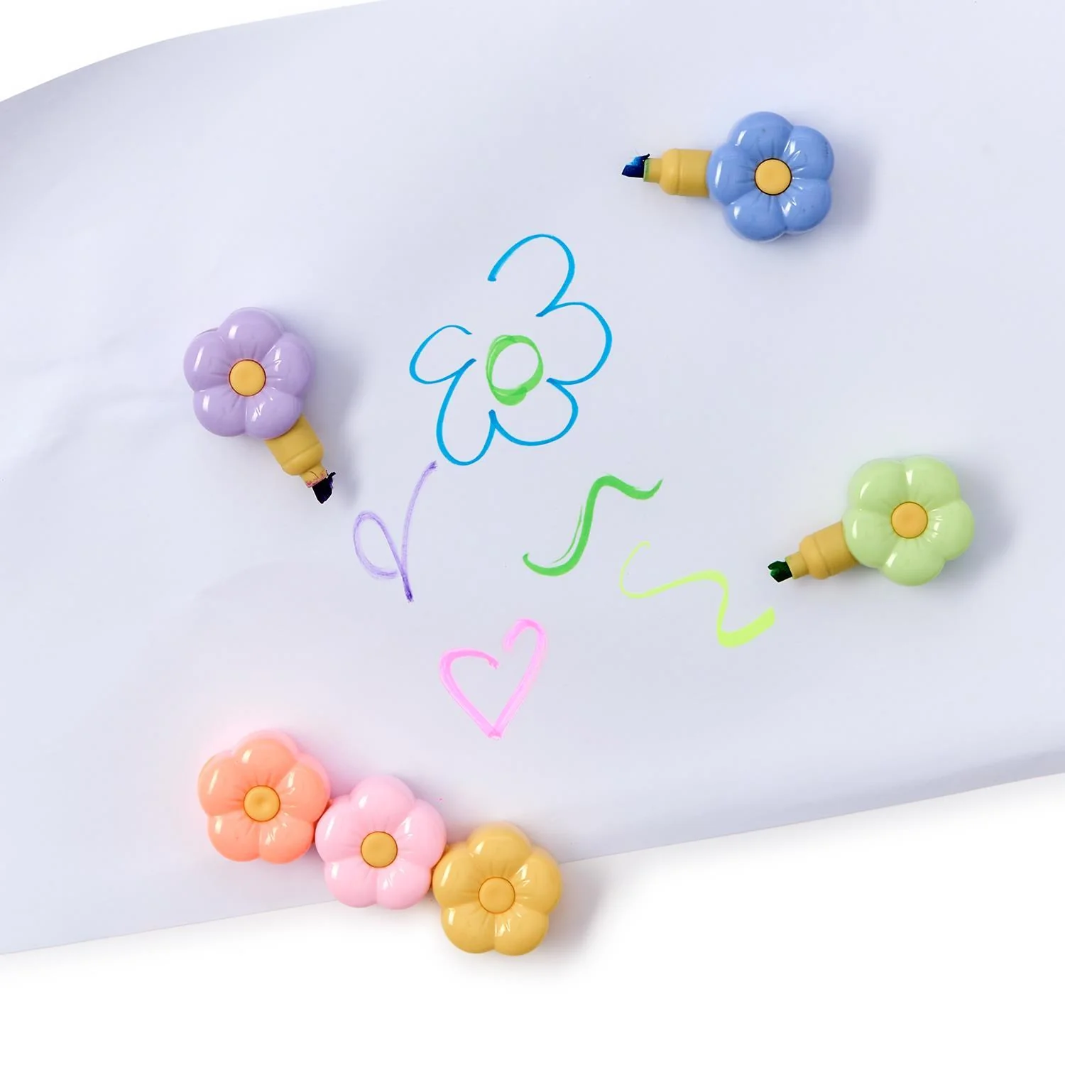 Flower Power Stackable Flower Highlighters - Image 2