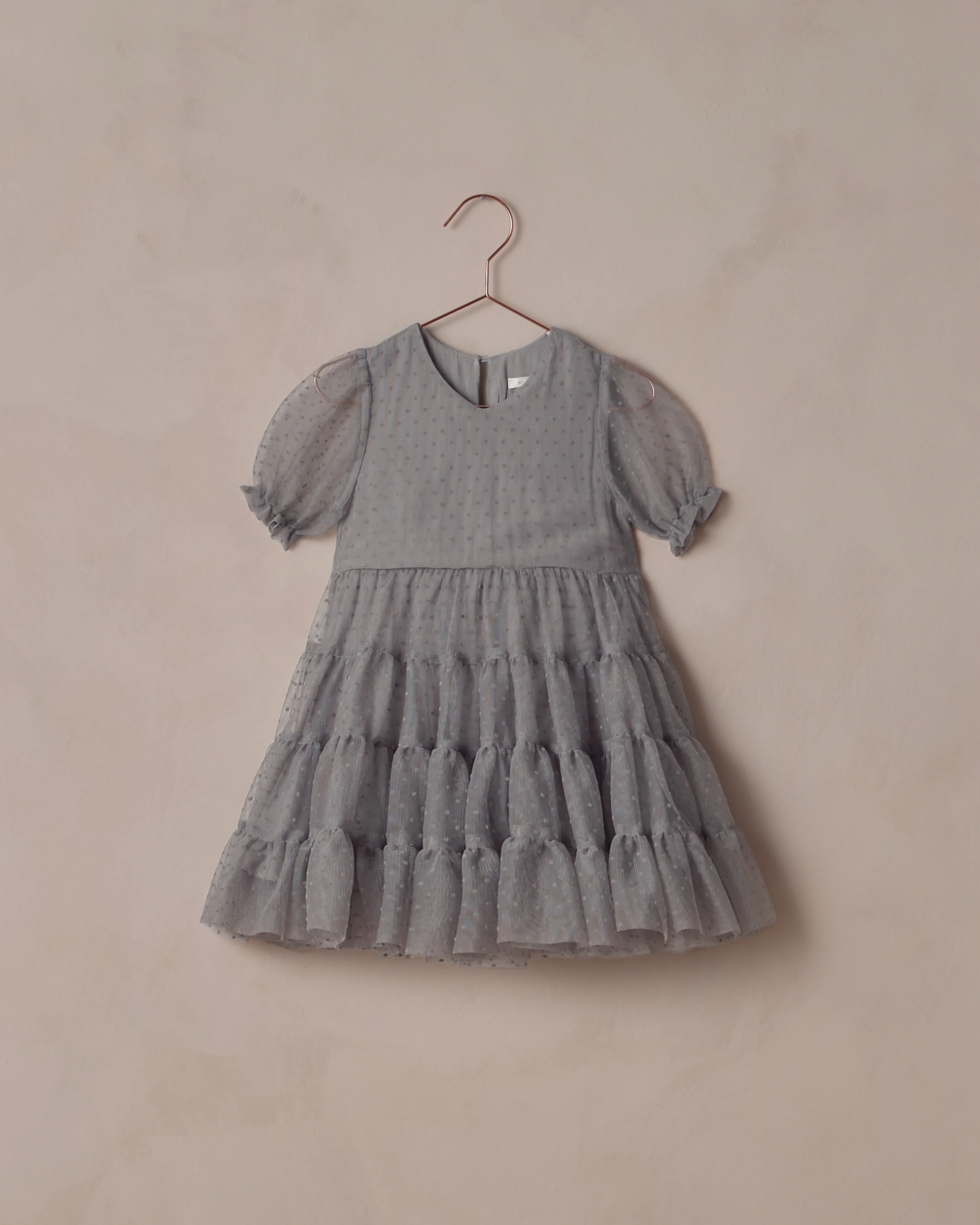 French Blue Dottie Dress