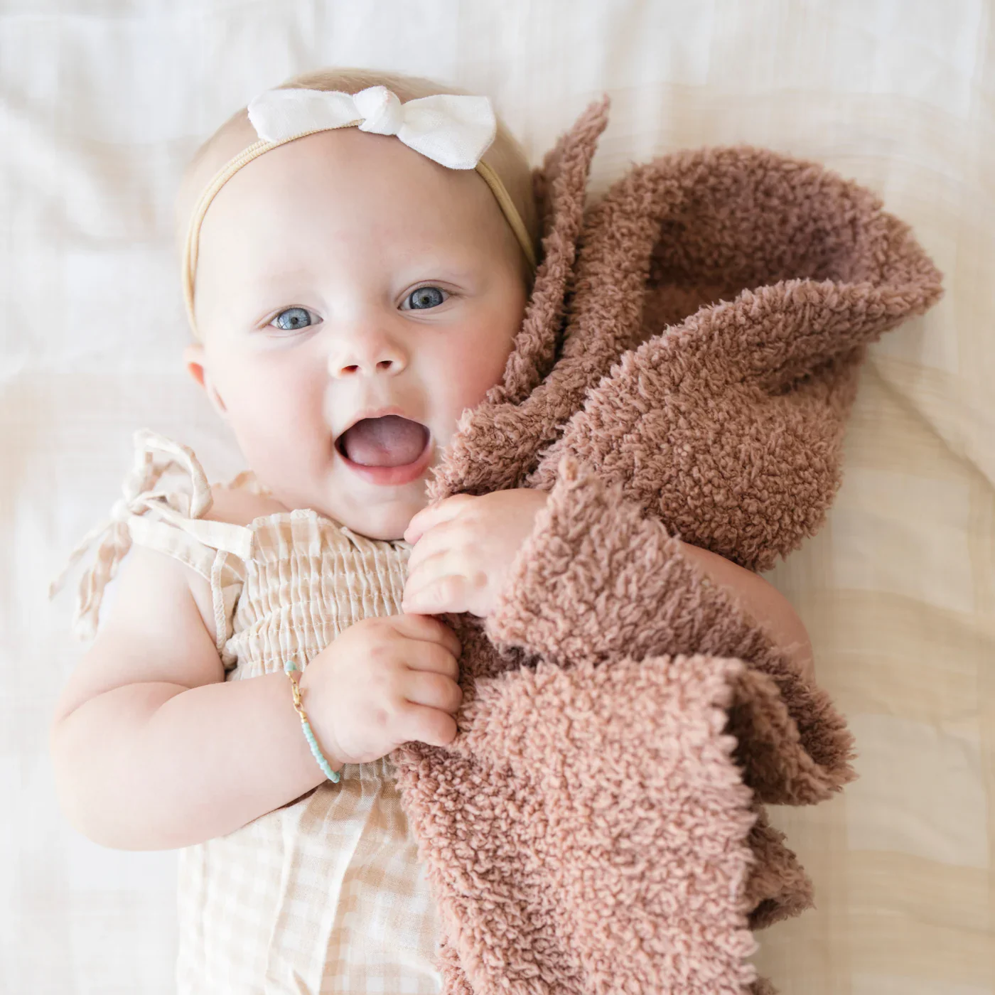 French Rose Bamboni® Mini Blankets