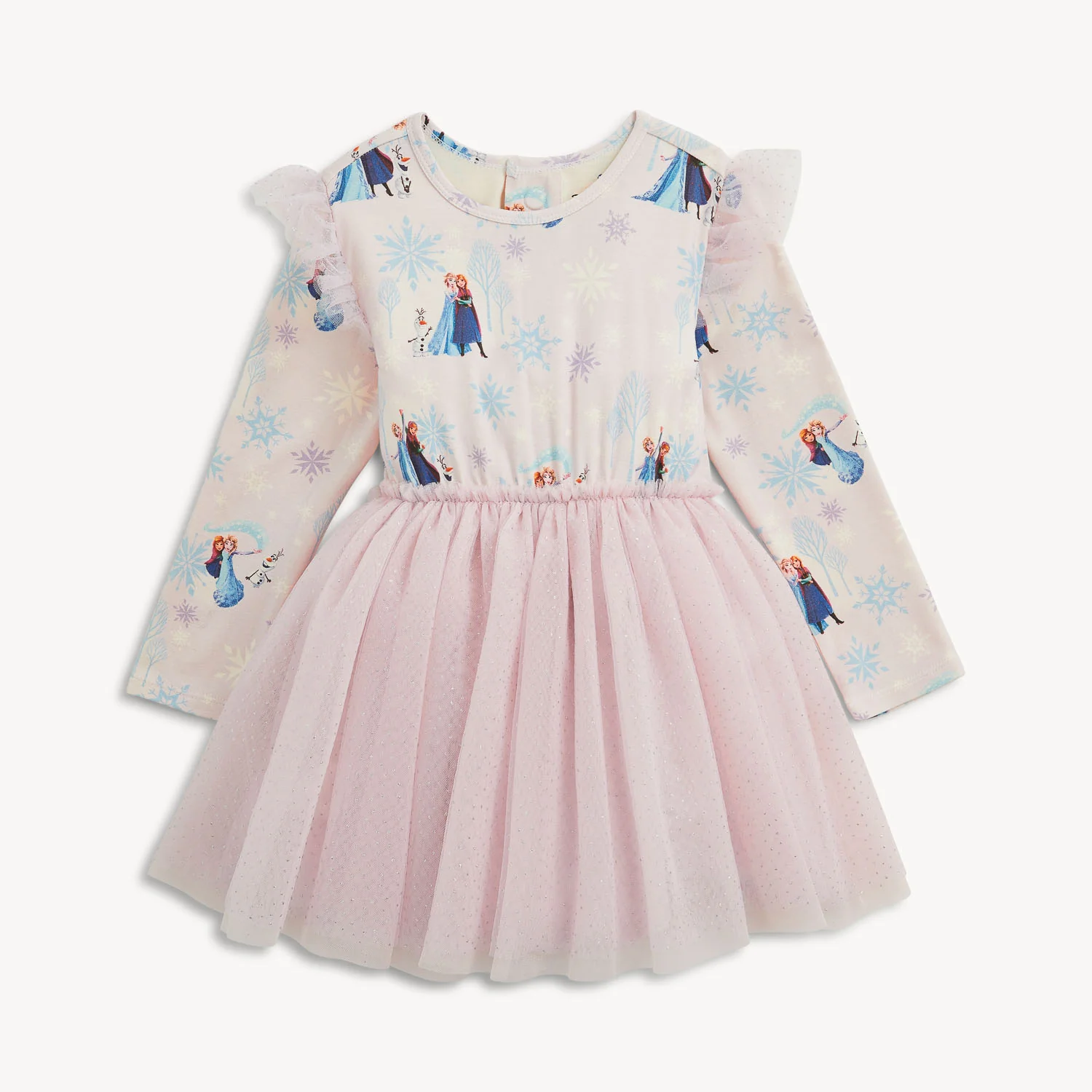 Frozen Right Fit Dress w Tutu Skirt