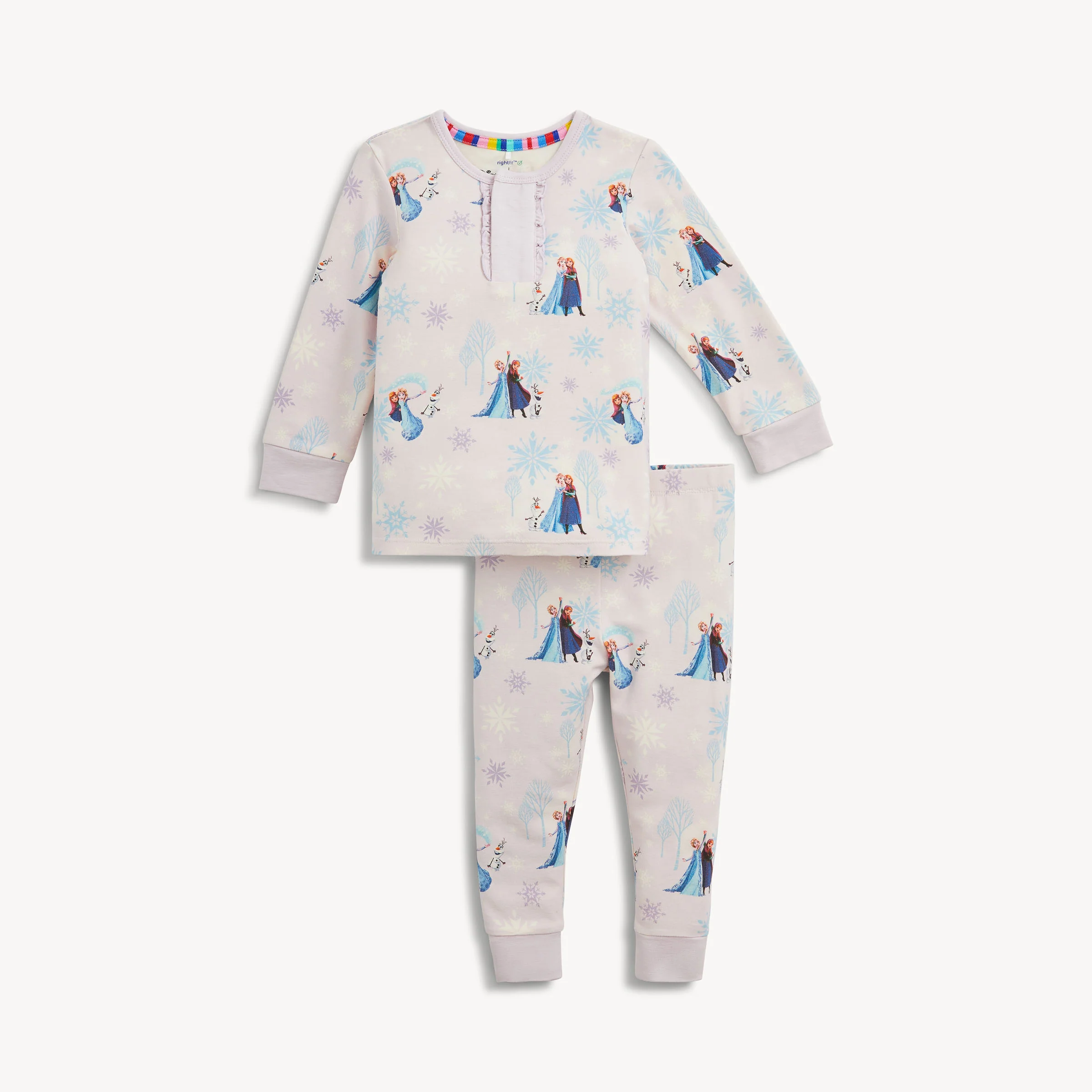 Frozen Right Fit L/S Pajama Set