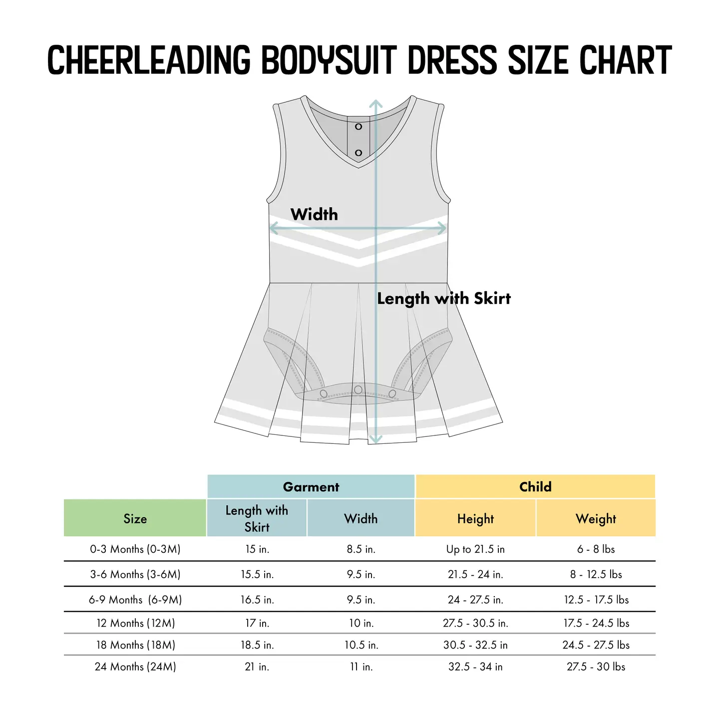 Game Day - Georgia Bulldog Cheer Bodysuit Dress - Image 2