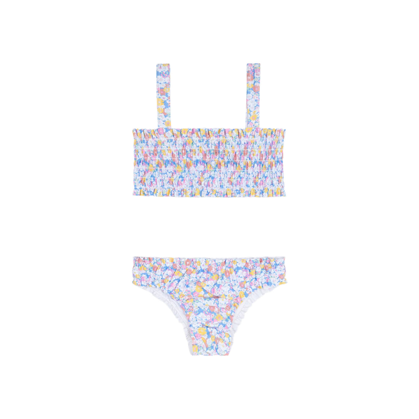 girls jasmine blossom smocked bikini