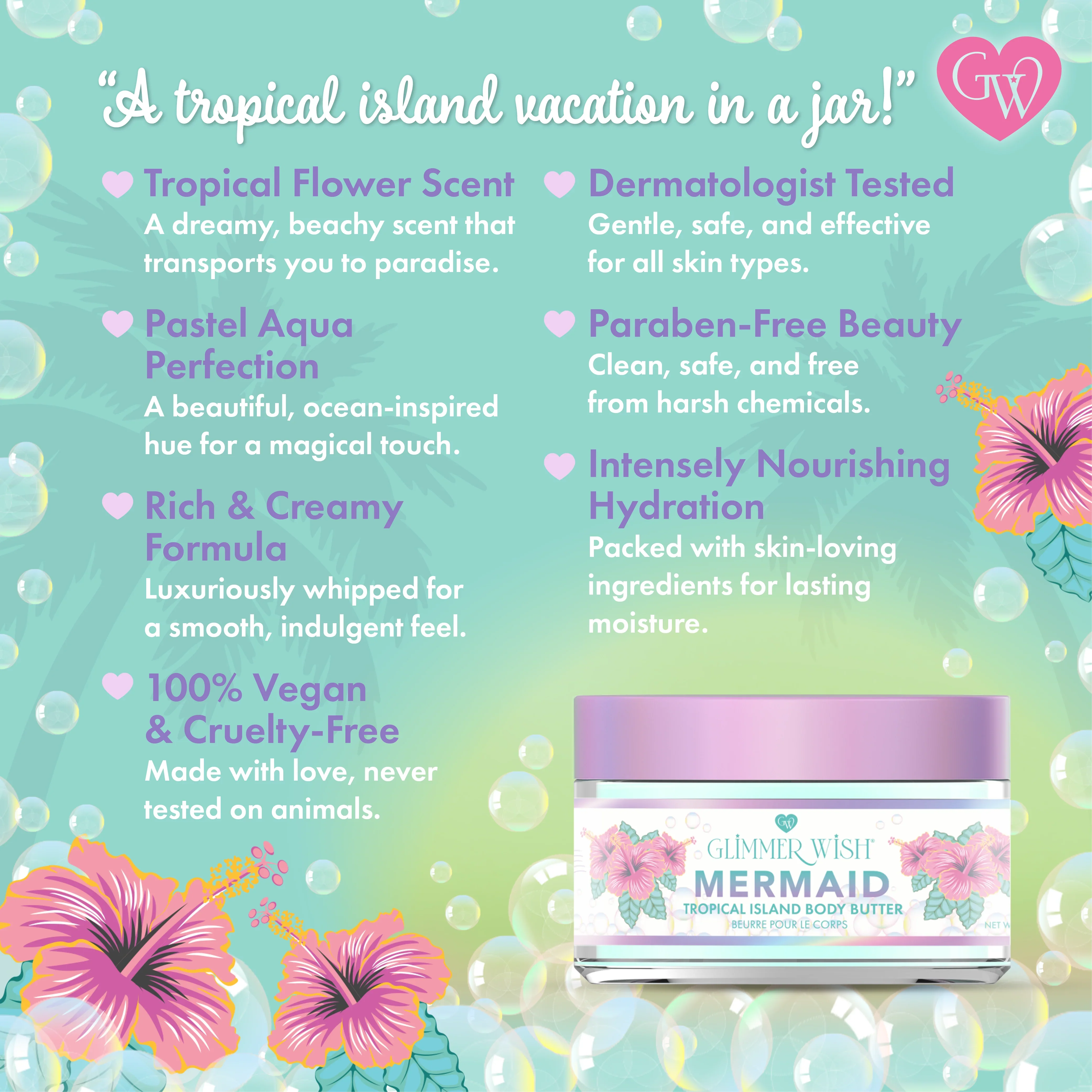 Glimmer Wish - Mermaid Whipped Body Butter - Image 2