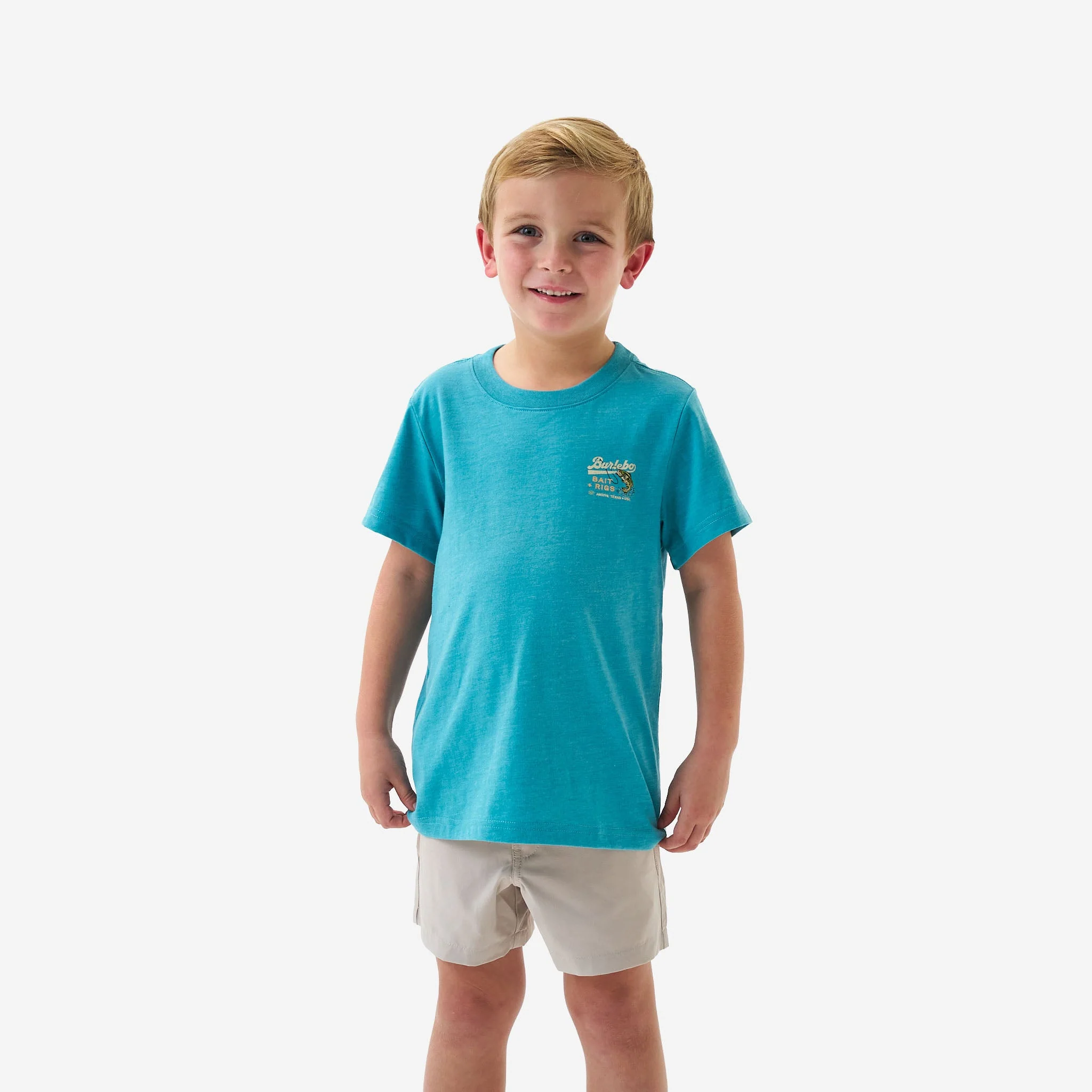 Bait & Rigs Cyan Youth Tee - Image 2