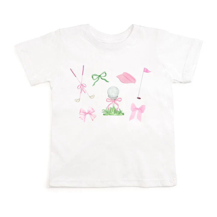 Golf Icon Short Sleeve T-Shirt - White