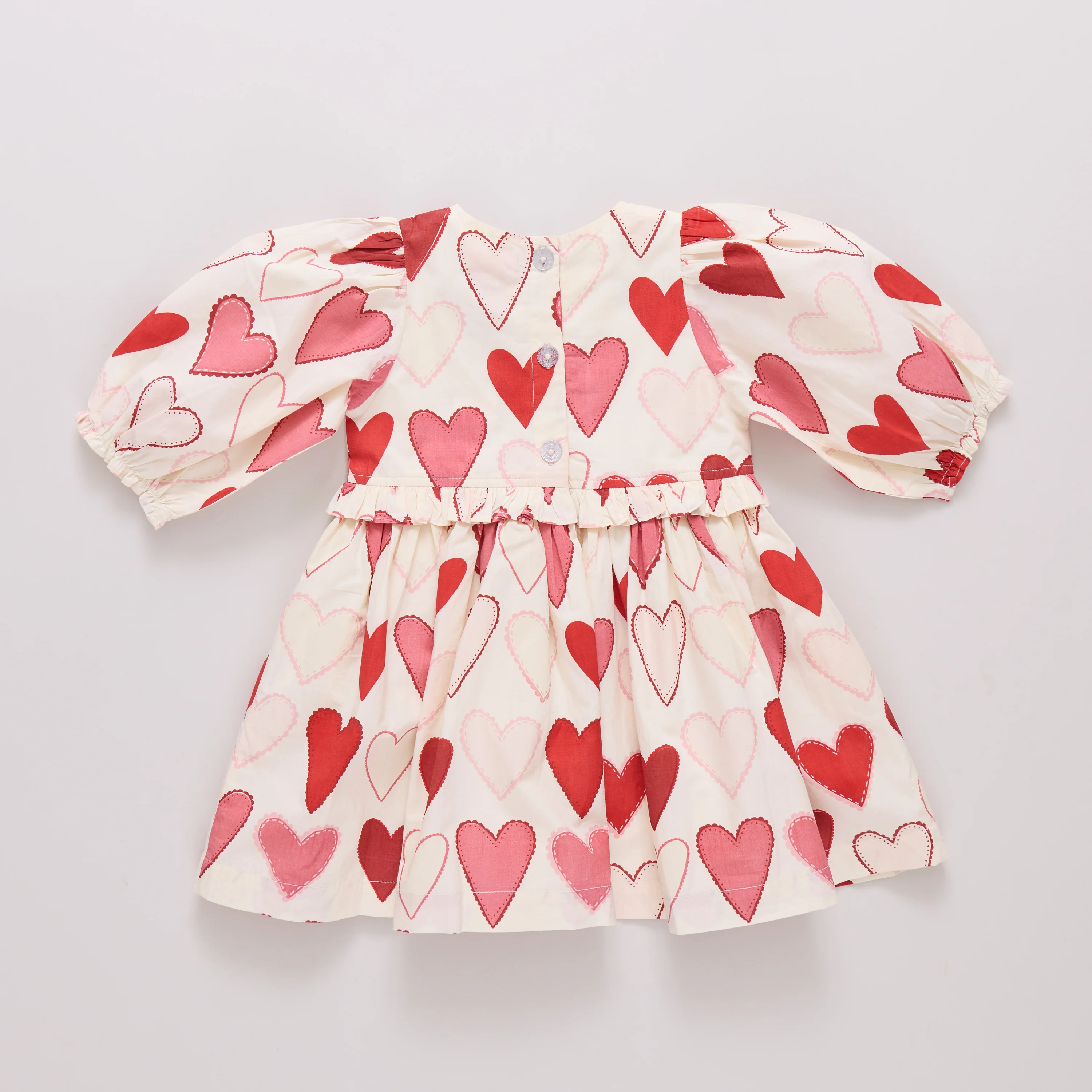 Gradient Hearts Girls Renee Dress - Image 2