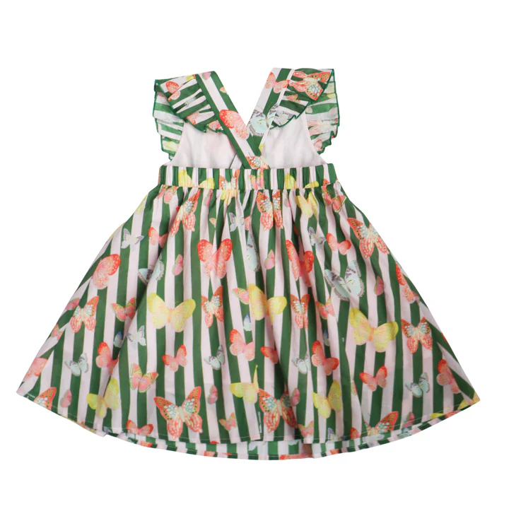 Green Butterfly Josie Dress - Image 2