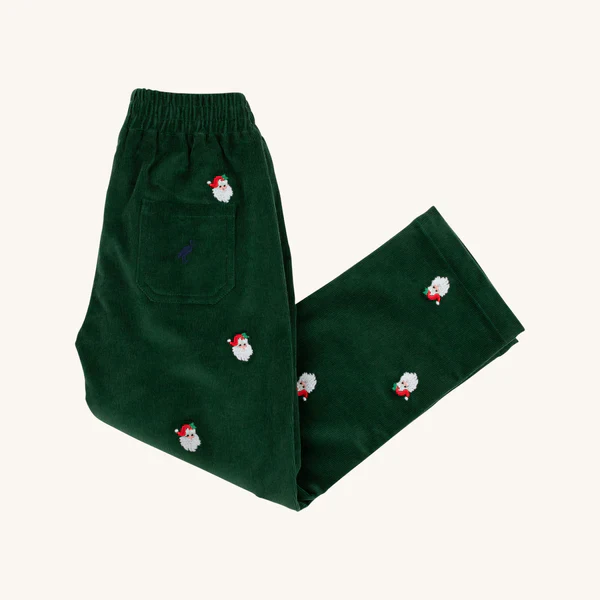 Grier Green Santa Critter Sheffield Pants - Corduroy - Image 2