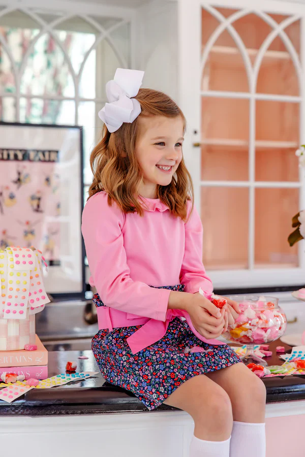 Hamptons Hot Pink Reece Ruffle Top - Image 2