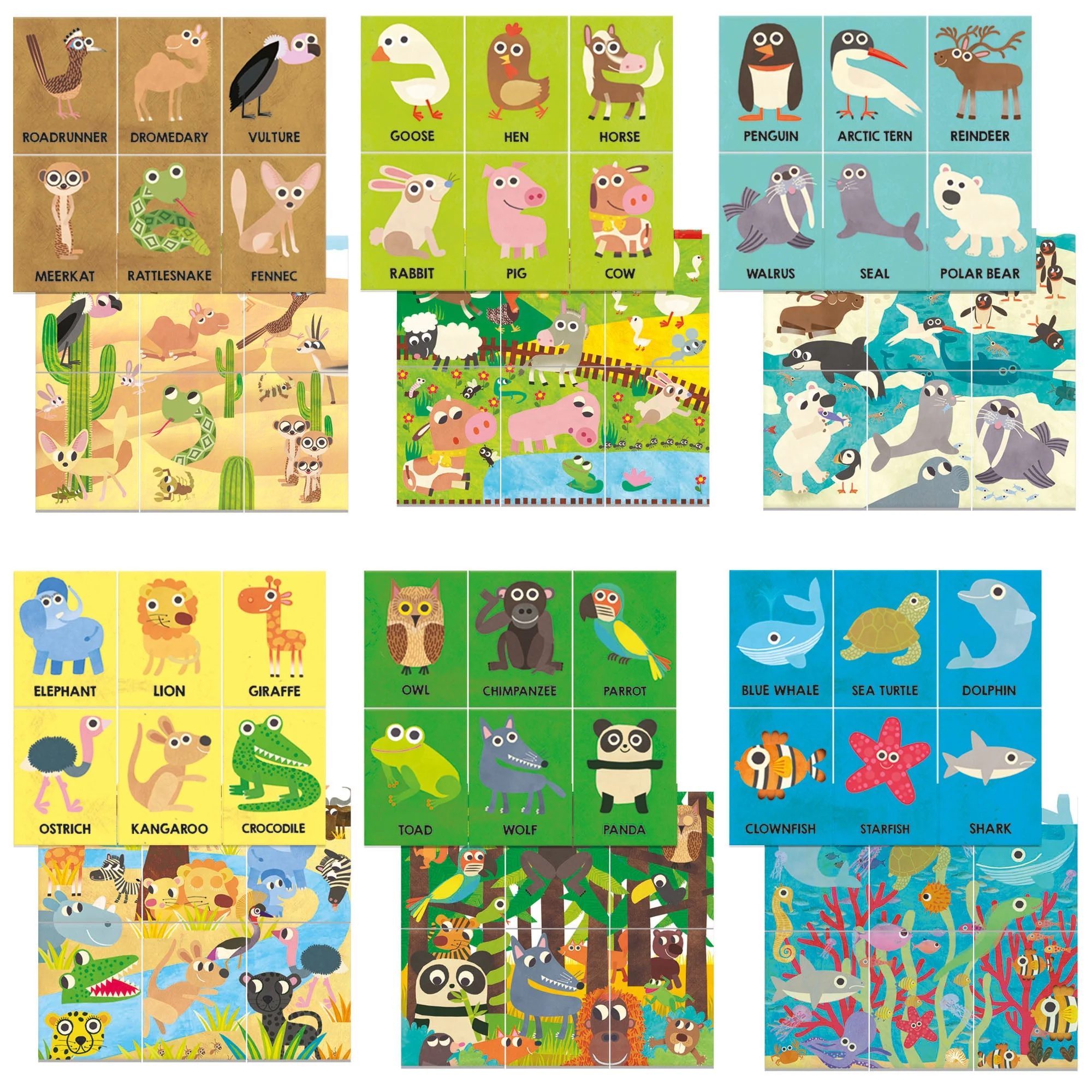 Headu - Montessori Flashcards First Animal Encyclopedia - Image 2