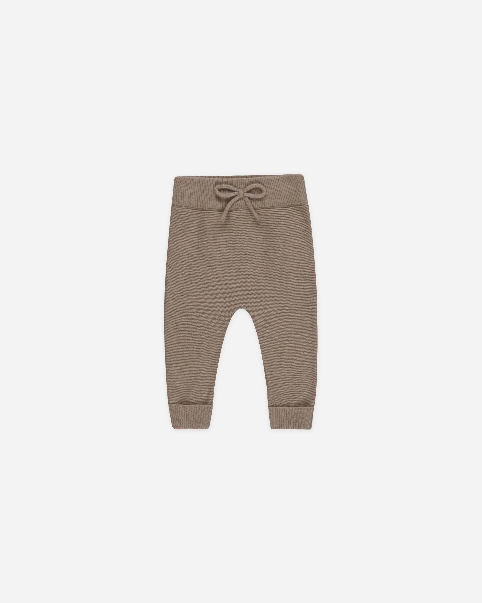 Heathered Mocha Knit Pant