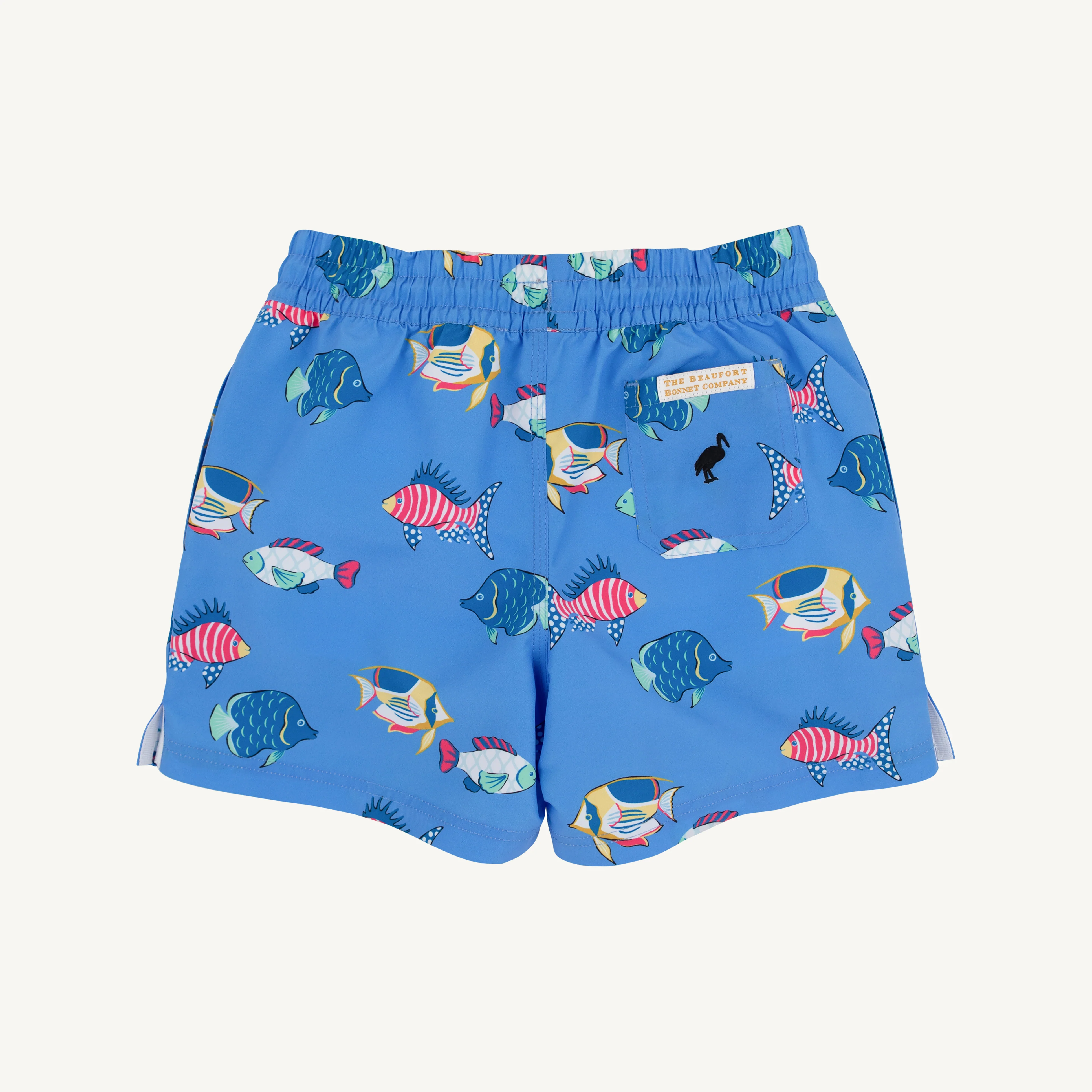 Here Fishy Fishy/Newport Night Tortola Swim Trunks - Image 2