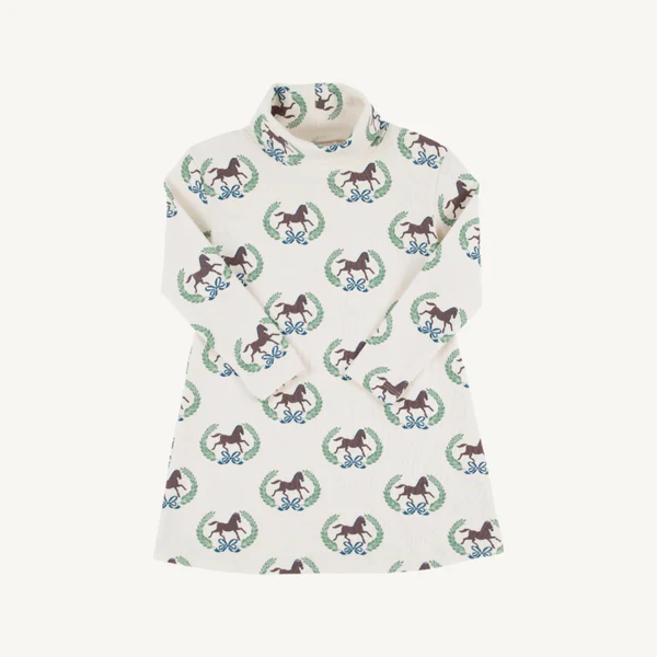 Highland Horses Tatum's Turtleneck Dress
