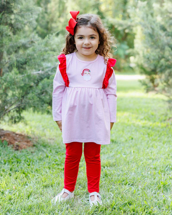 Ho Ho Ho Ruffle Pants Set - Image 2
