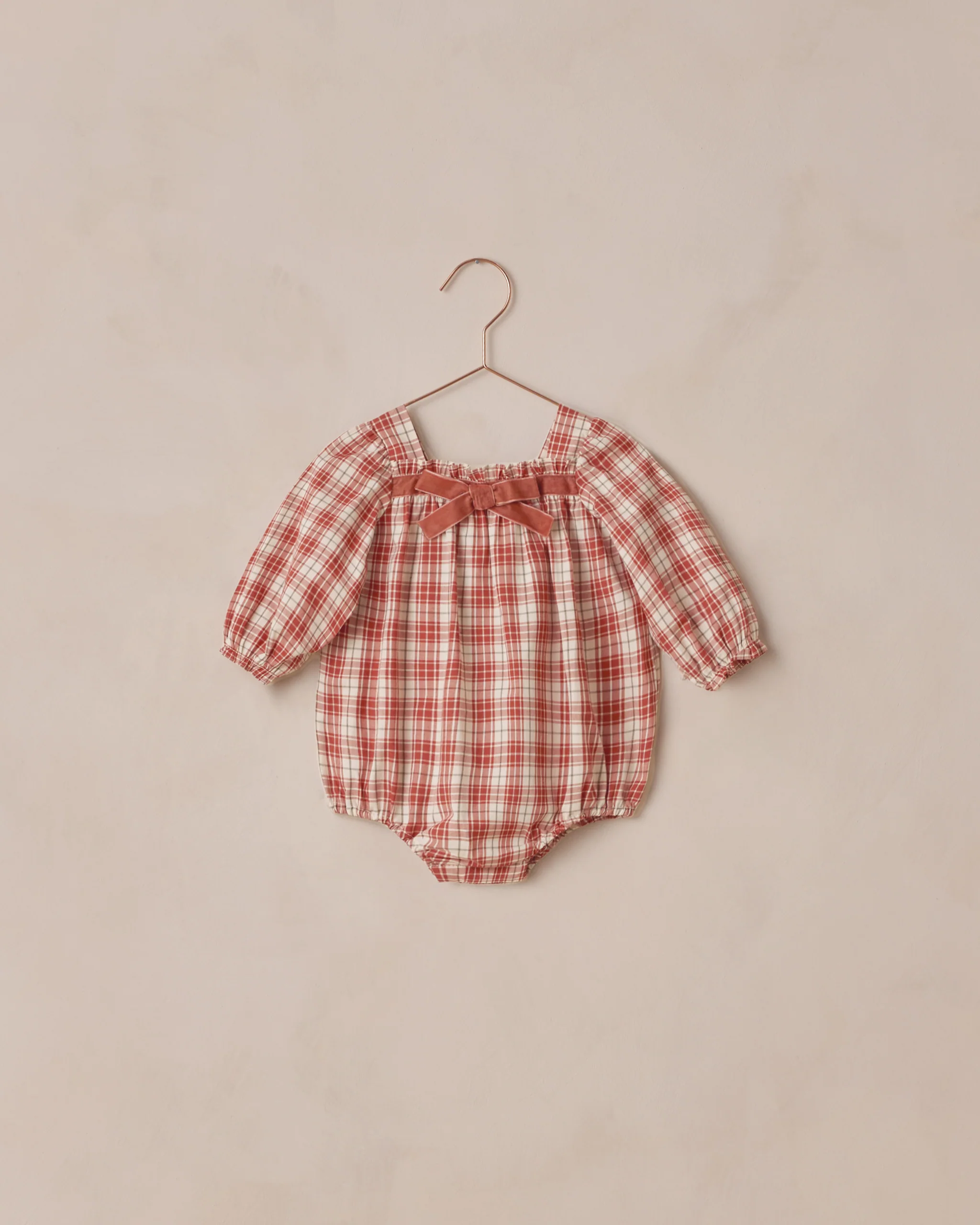 Holiday Tartan Annette Romper