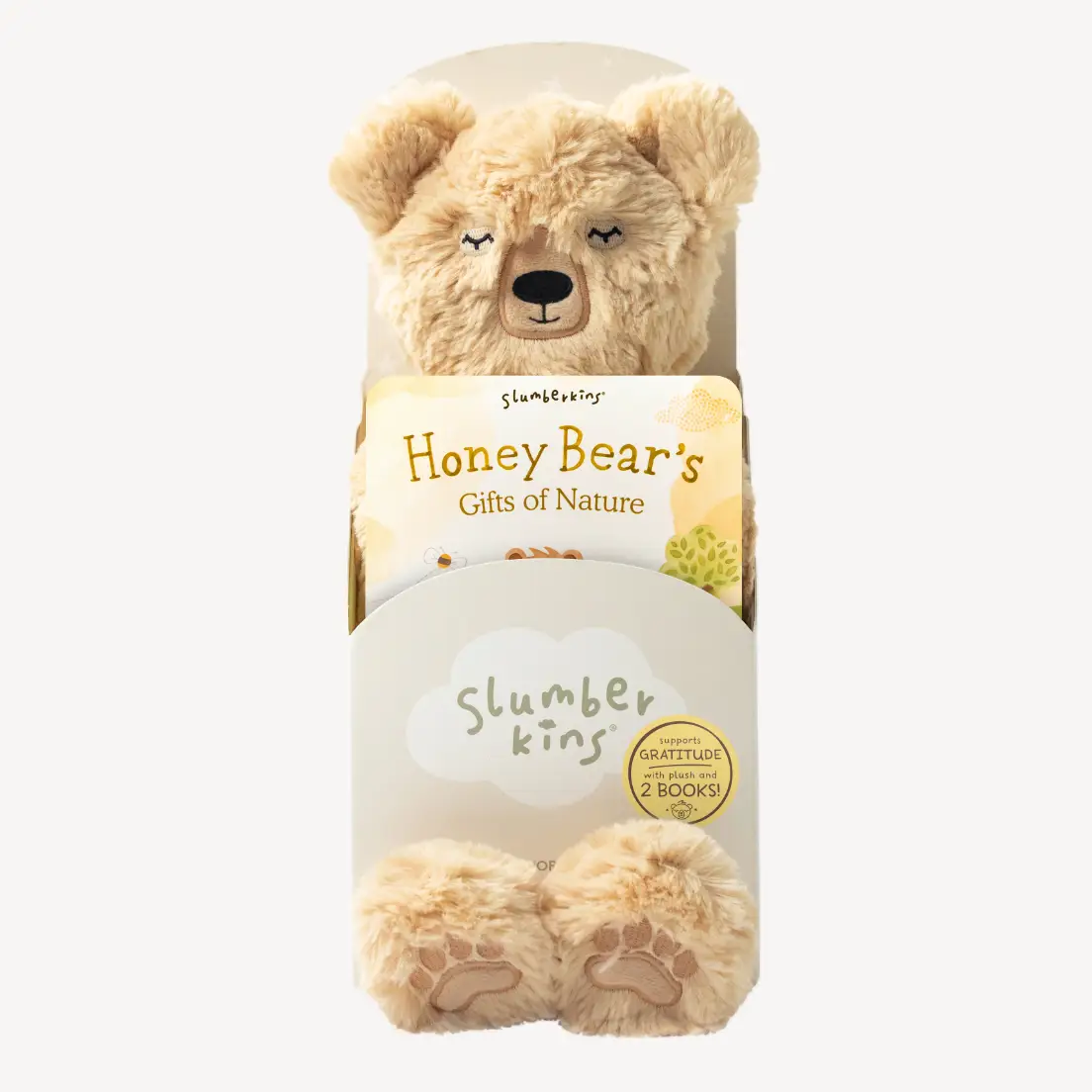 Honey Bear's Gratitude Plush Set - with 2 Books! - Image 2