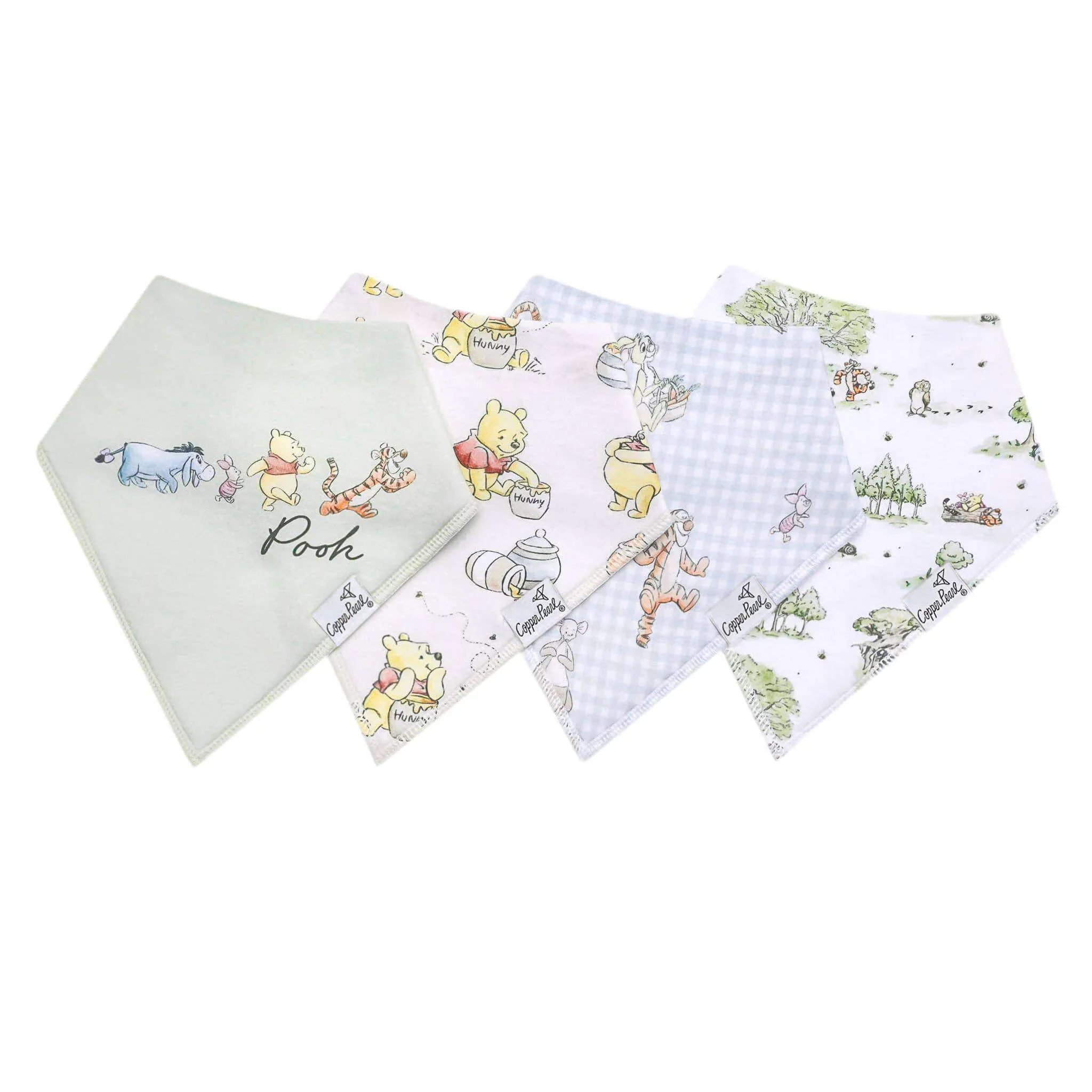 Hundred Acre Wood Bandana Bib Set