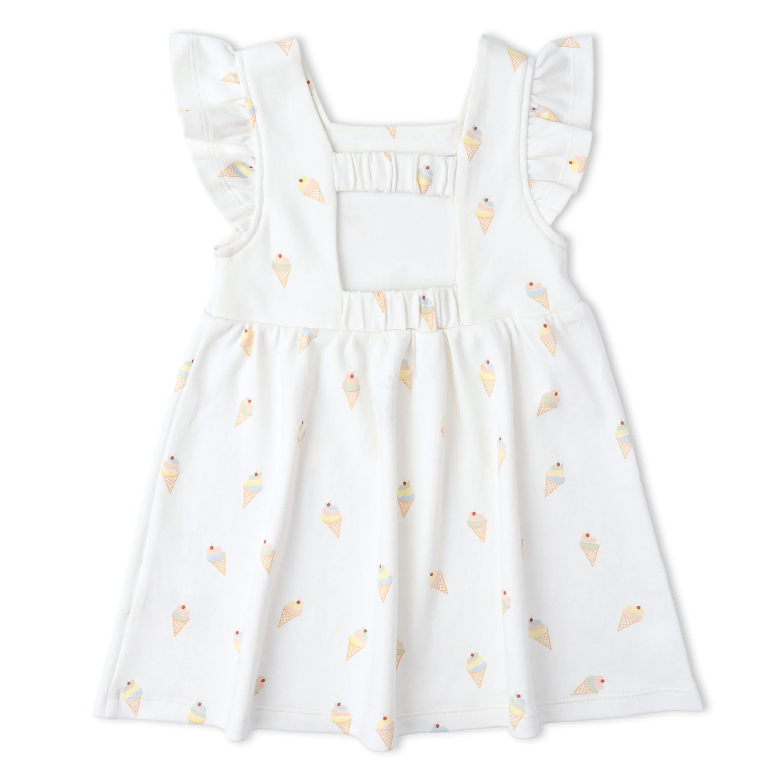 Ice Cream Organic Cutout Back Dress - Image 2
