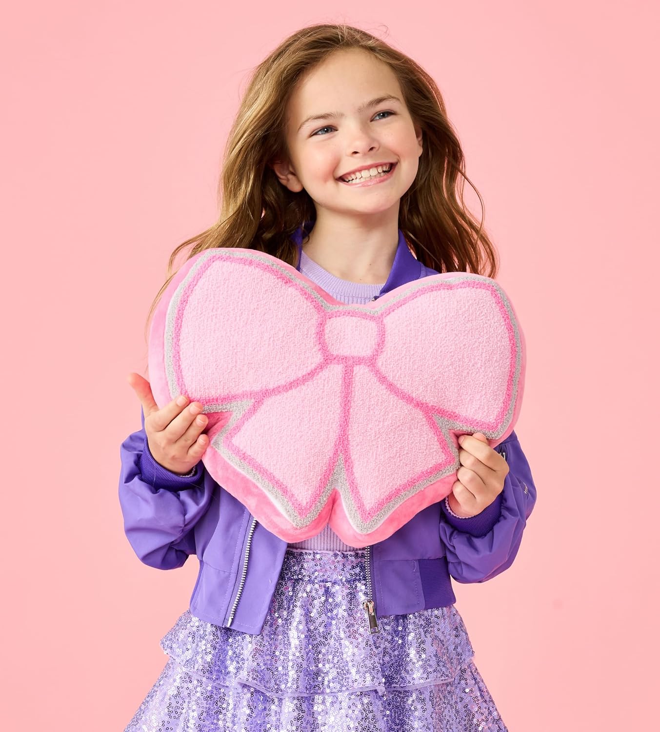 Iscream - Chenille Bow Pillow - Image 2