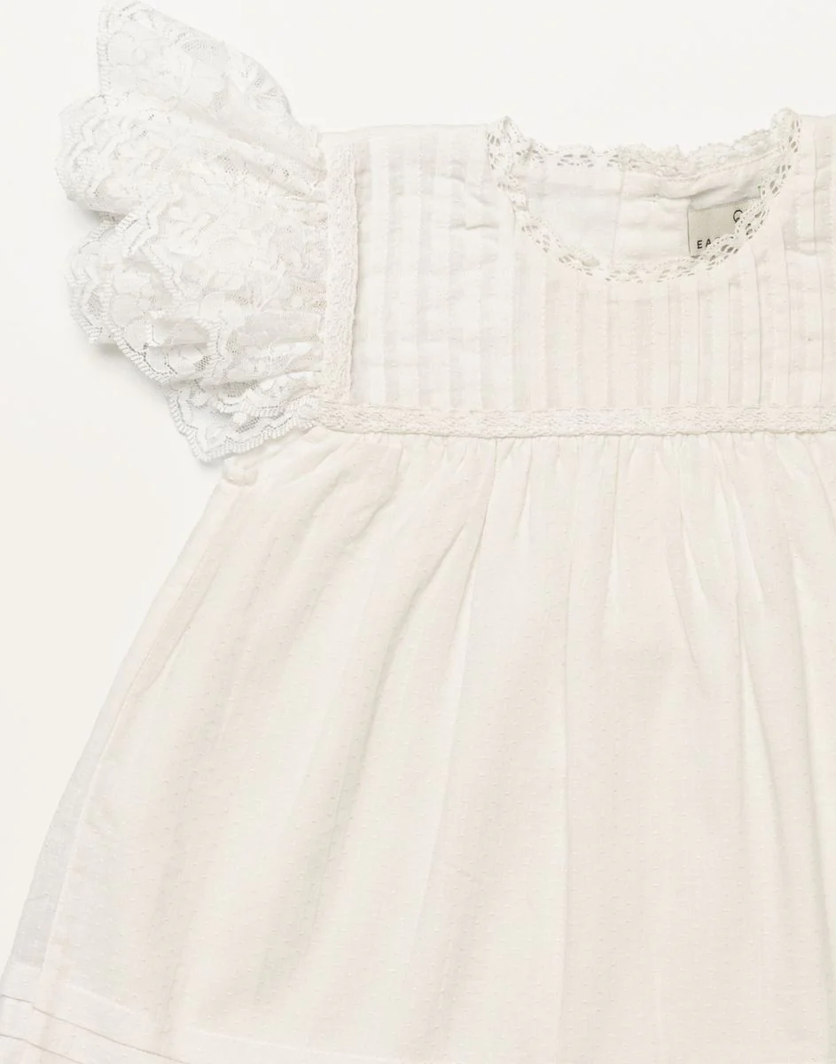 Ivory Grace Baby Dress & Bloomer - Image 3