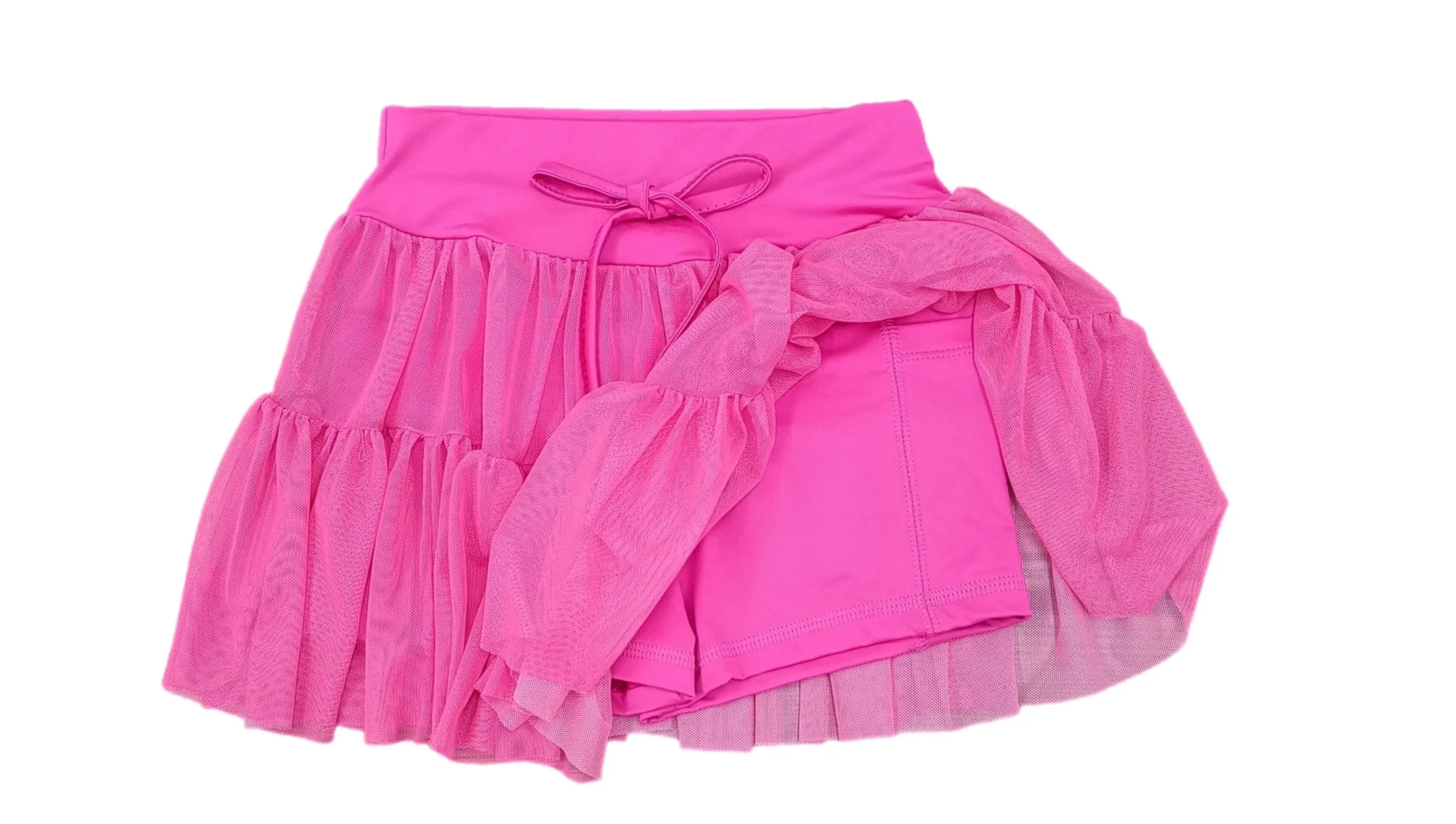 James & Lottie - Hot Pink Tiered Skort BE - Image 2