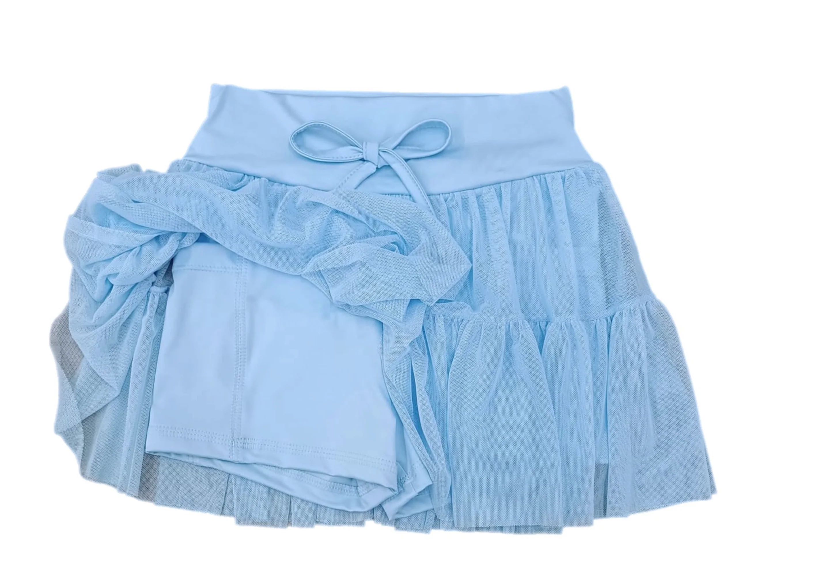 James & Lottie - Light Blue Tiered Skort BE - Image 2