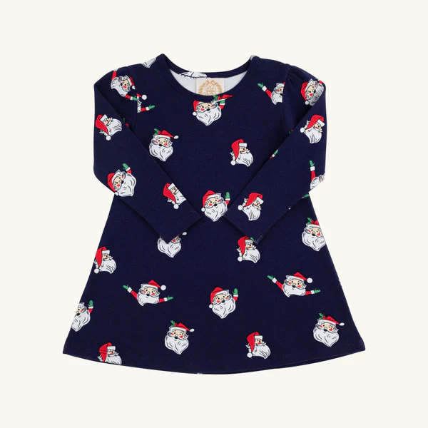 Jolly Old St Nick Long Sleeve Penny's Play Dress