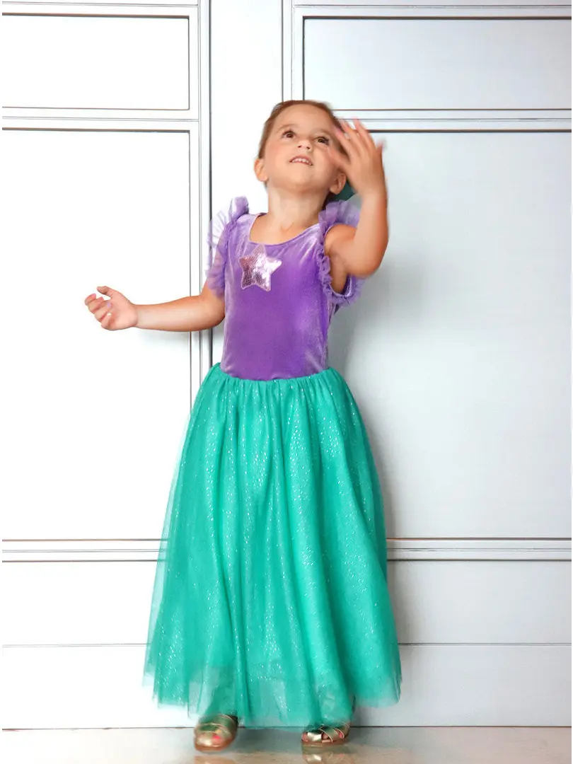 Joy - The Mermaid Princess Costume Dress Costume Dress - Image 3