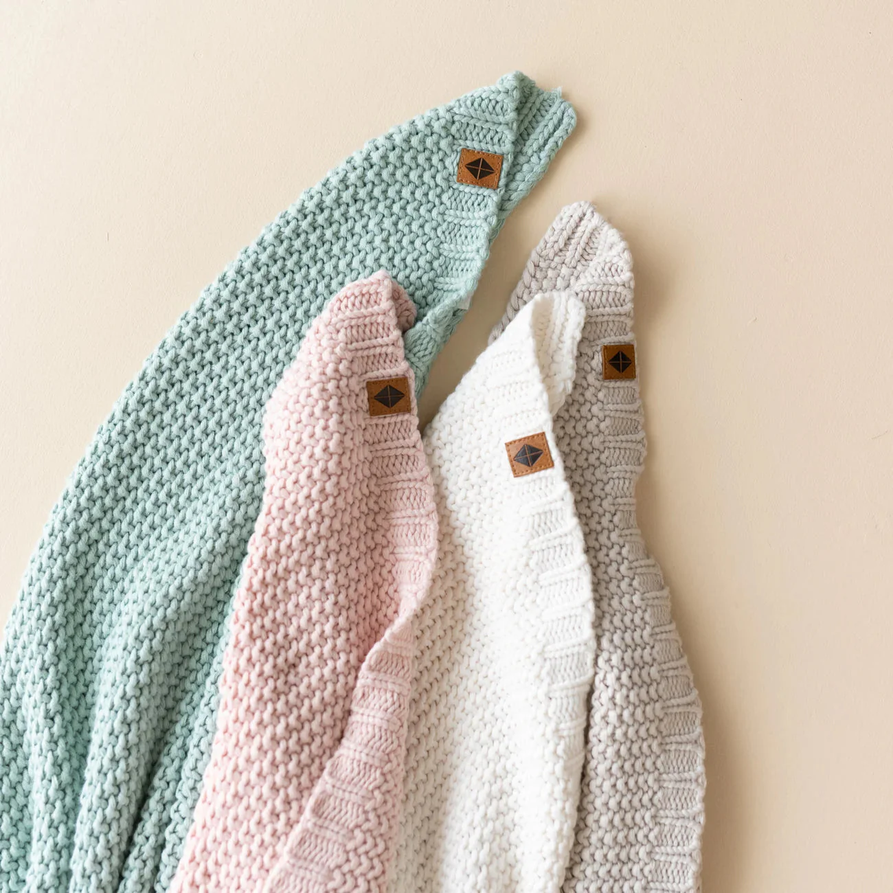 Kyte Baby - Chunky Knit Baby Blanket in Sage - Image 3