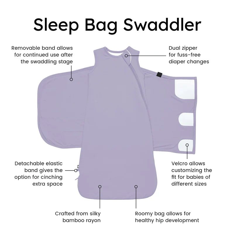 Kyte Baby - Sleep Bag Swaddler - Taro - Image 3