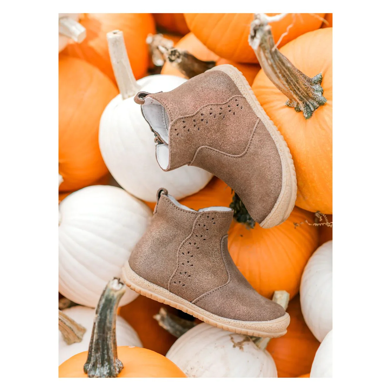 L'AMOUR - Marla Boot Brown Shimmer - Image 3