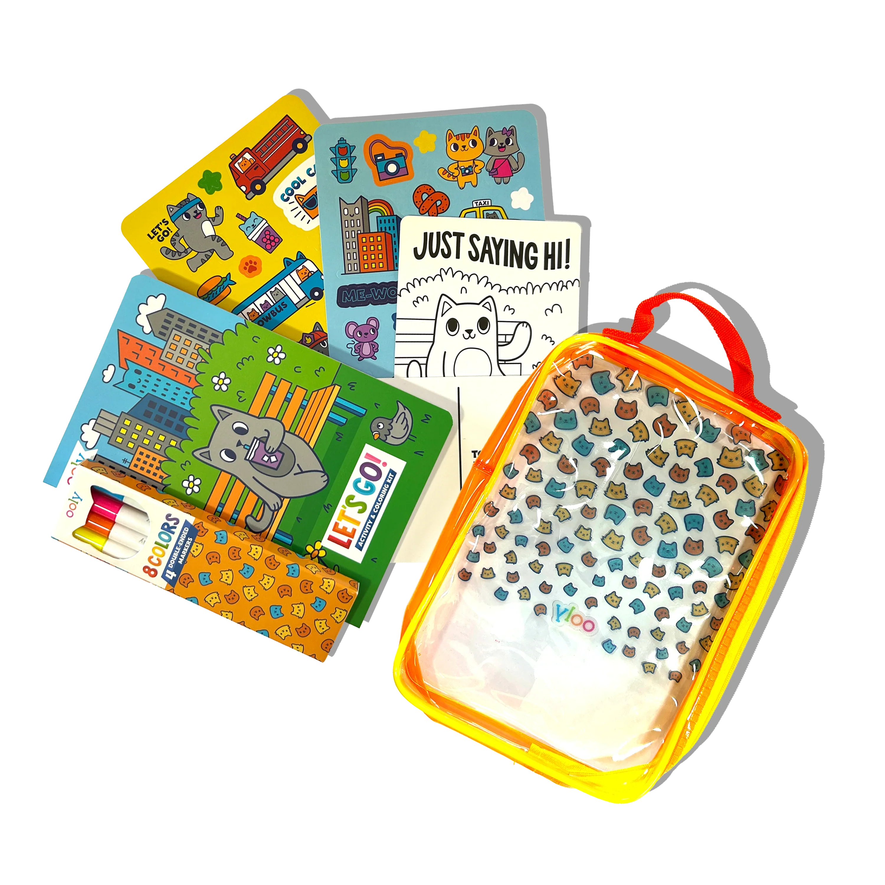 Let's Go! Activity & Coloring Kit - Kitty in the City - Image 2