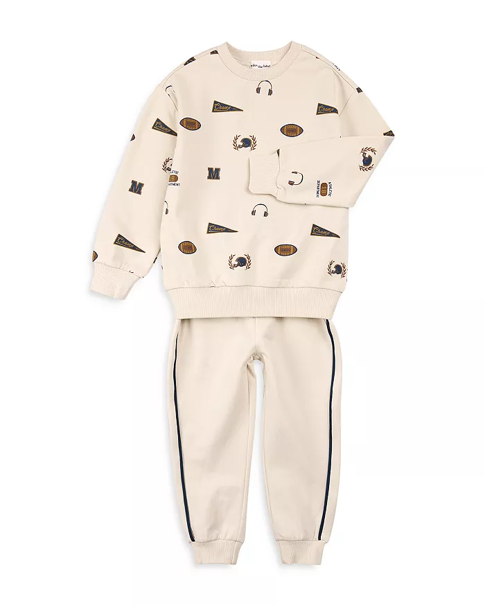 Letterman Beige Set