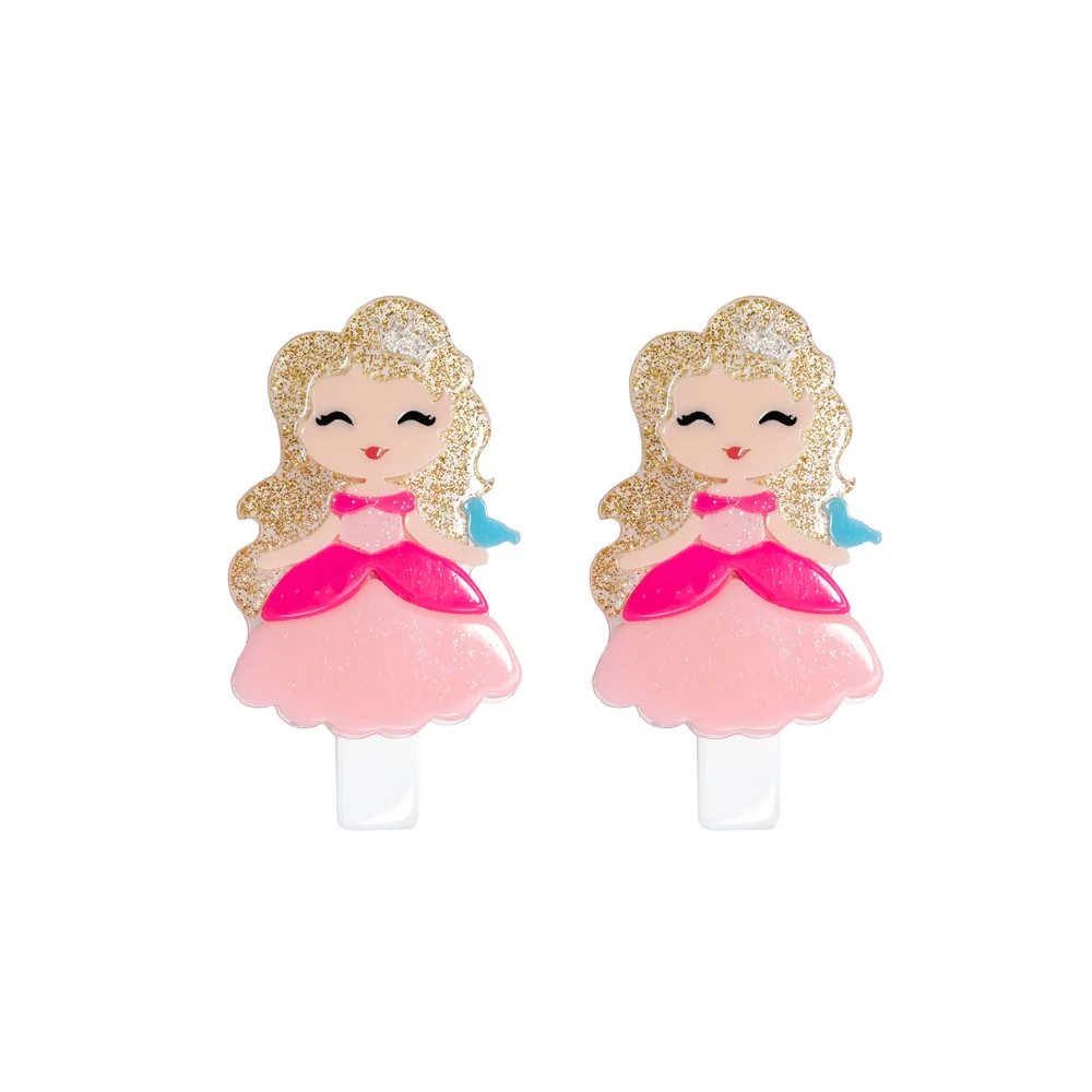 Lilies & Roses - 2 pack alligator clips - Cute Doll - Image 3