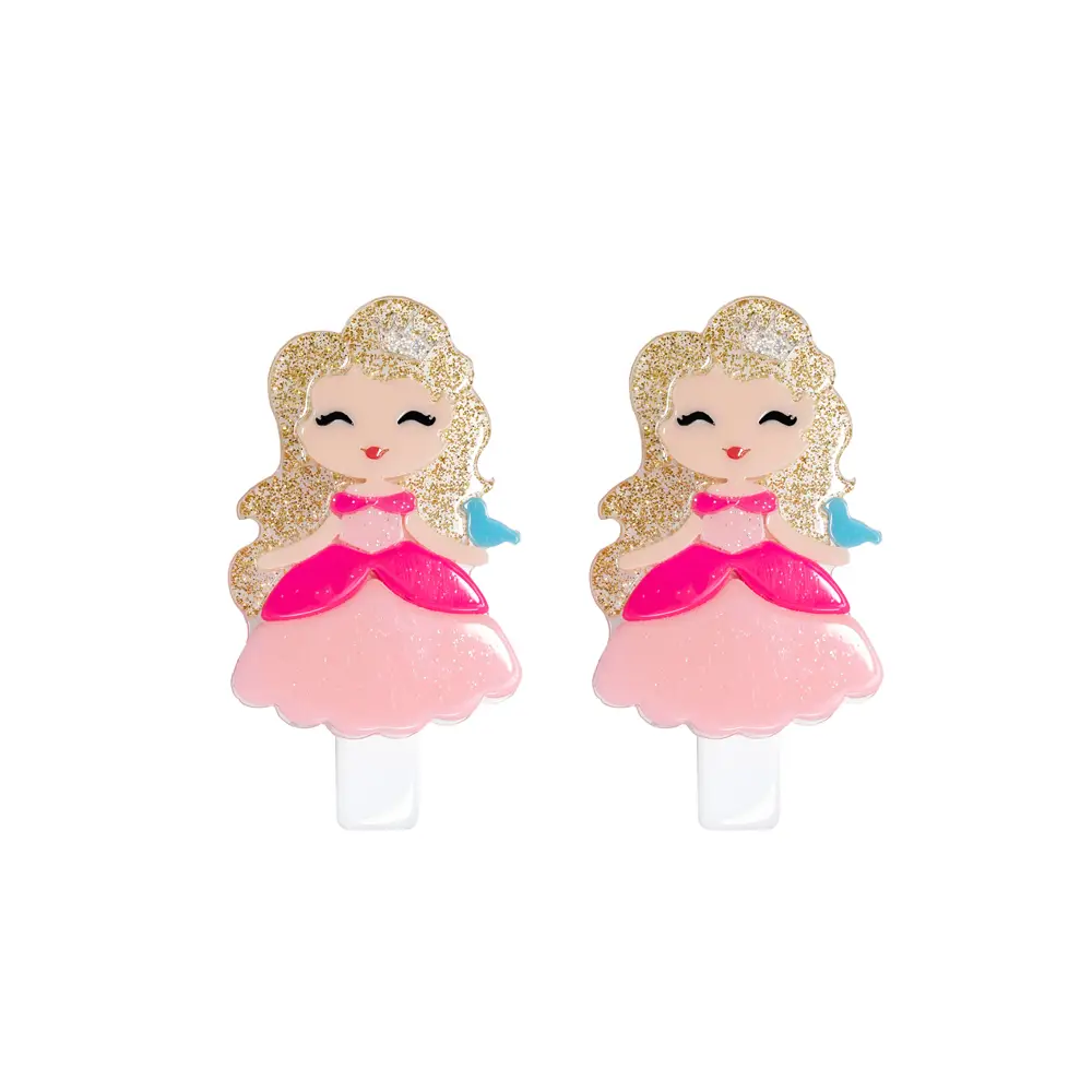 Lilies & Roses - 2 pack alligator clips - Cute Doll - Image 7