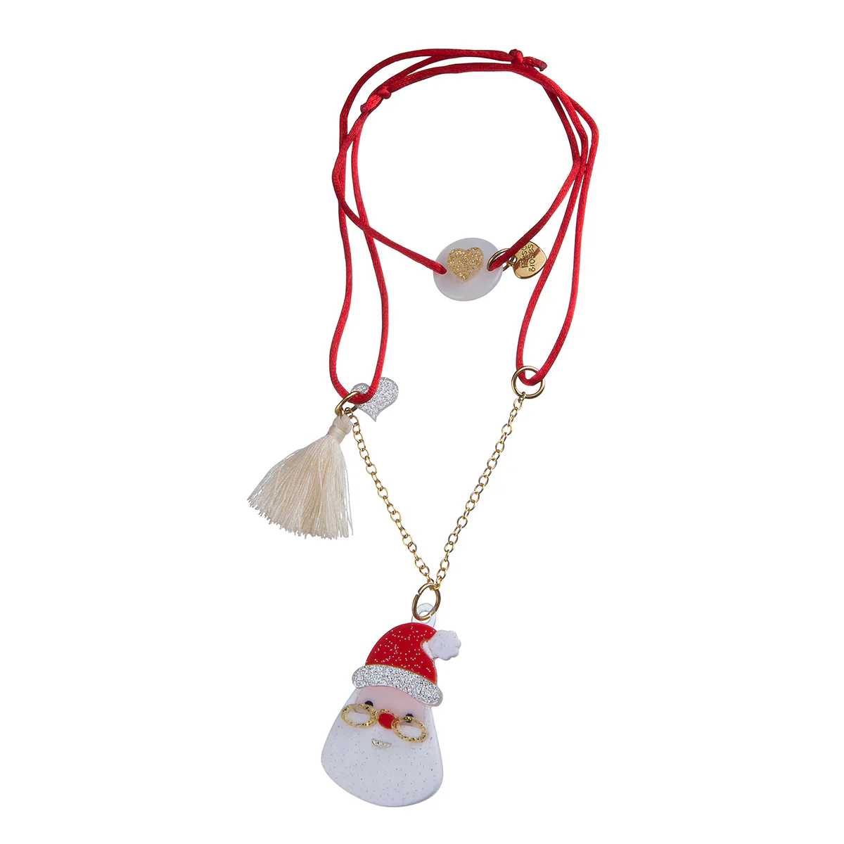 Lilies & Roses - Christmas Necklace - Image 2