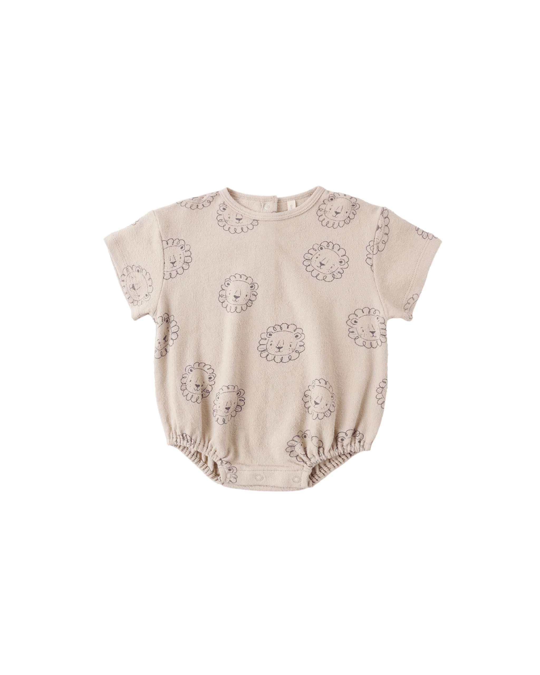 Lion Relaxed Short Sleeve Bubble Romper